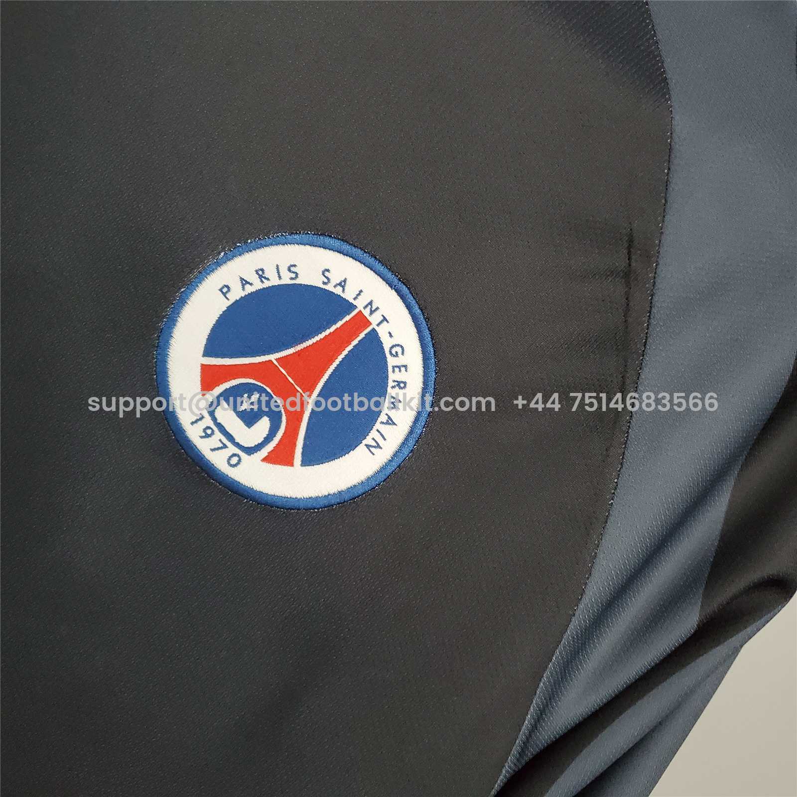 Unitedfootballkit.com | Retro Paris Saint-Germain PSG 2001-02 Third Jersey -Customize Name, Number and Patch | Worldwide Shipping