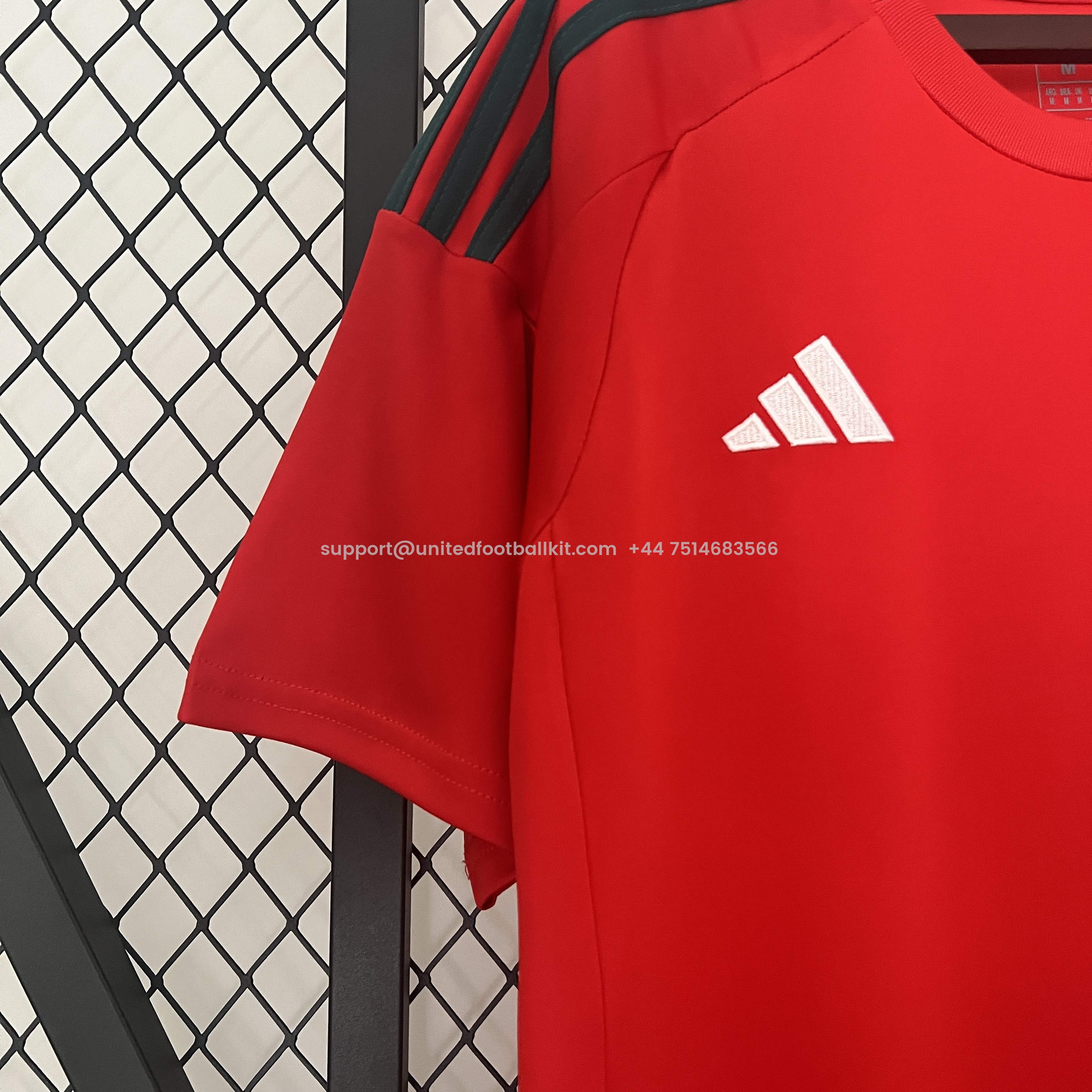 Unitedfootballkit.com | Wales 2024 Home Stadium Jersey - Fans Version -Customize Name, Number and Patch | Worldwide Shipping