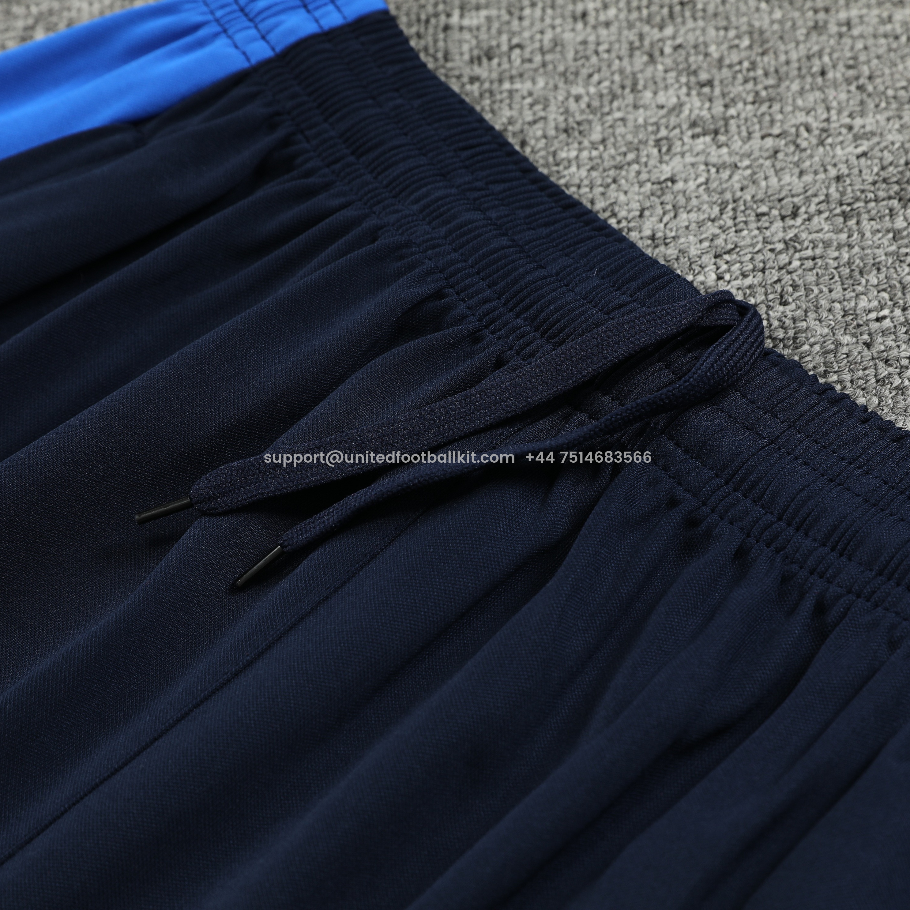 Unitedfootballkit.com | Barcelona 24-25 Training Vest Suit - White with Pattern -Customize Name, Number and Patch | Worldwide Shipping