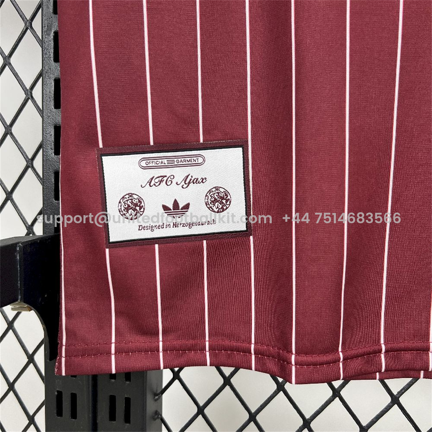 Unitedfootballkit.com | Ajax 25-26 Icon Range Travel Special Edition Red Jersey - Fans Version -Customize Name, Number and Patch | Worldwide Shipping