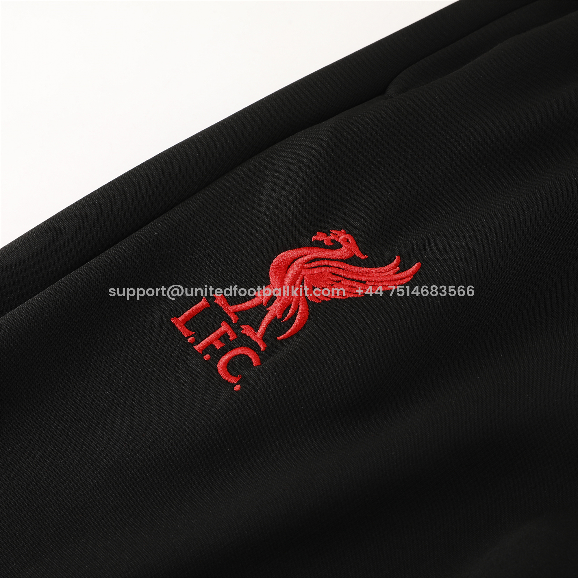 Unitedfootballkit.com | Liver.pool 24-25 Jacket Training Tracksuit - White -Customize Name, Number and Patch | Worldwide Shipping