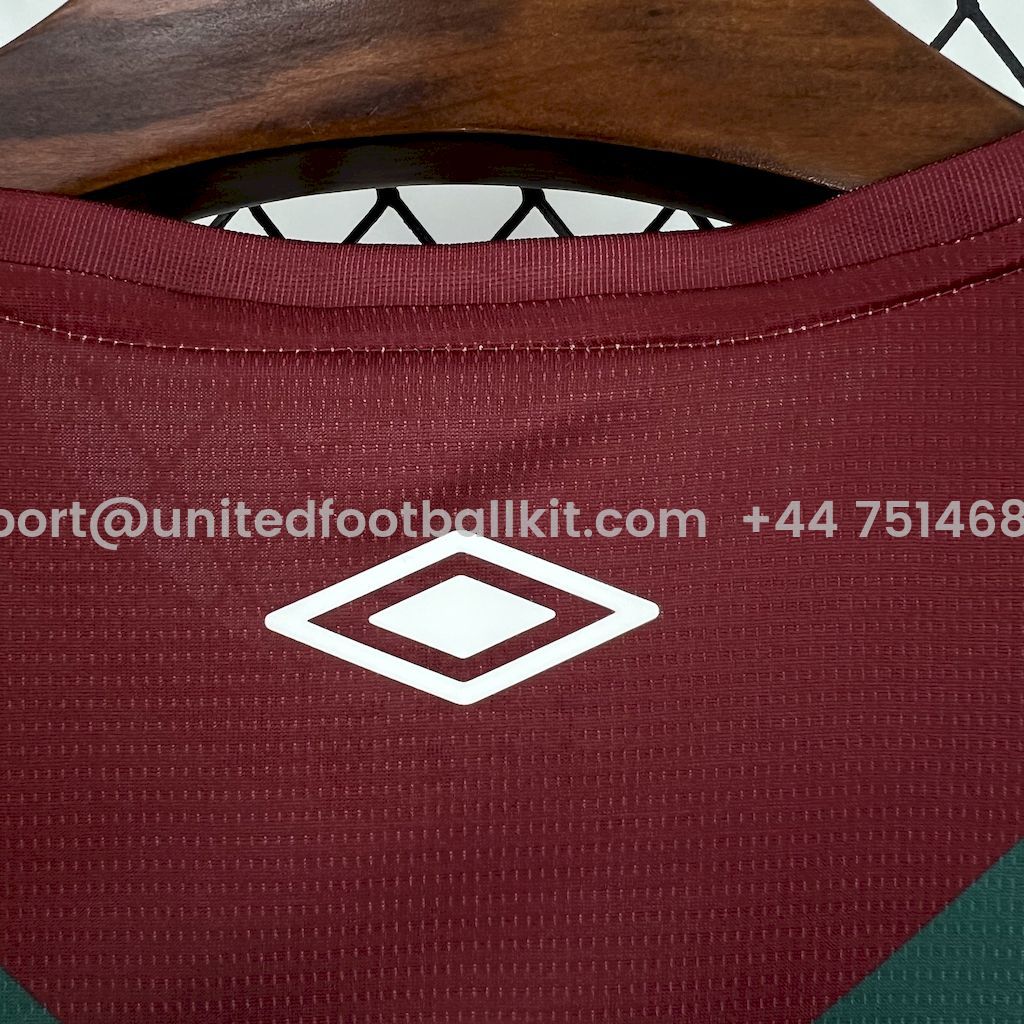 Unitedfootballkit.com | Fluminense 24-25 Third Jersey - Fans Version -Customize Name, Number and Patch | Worldwide Shipping