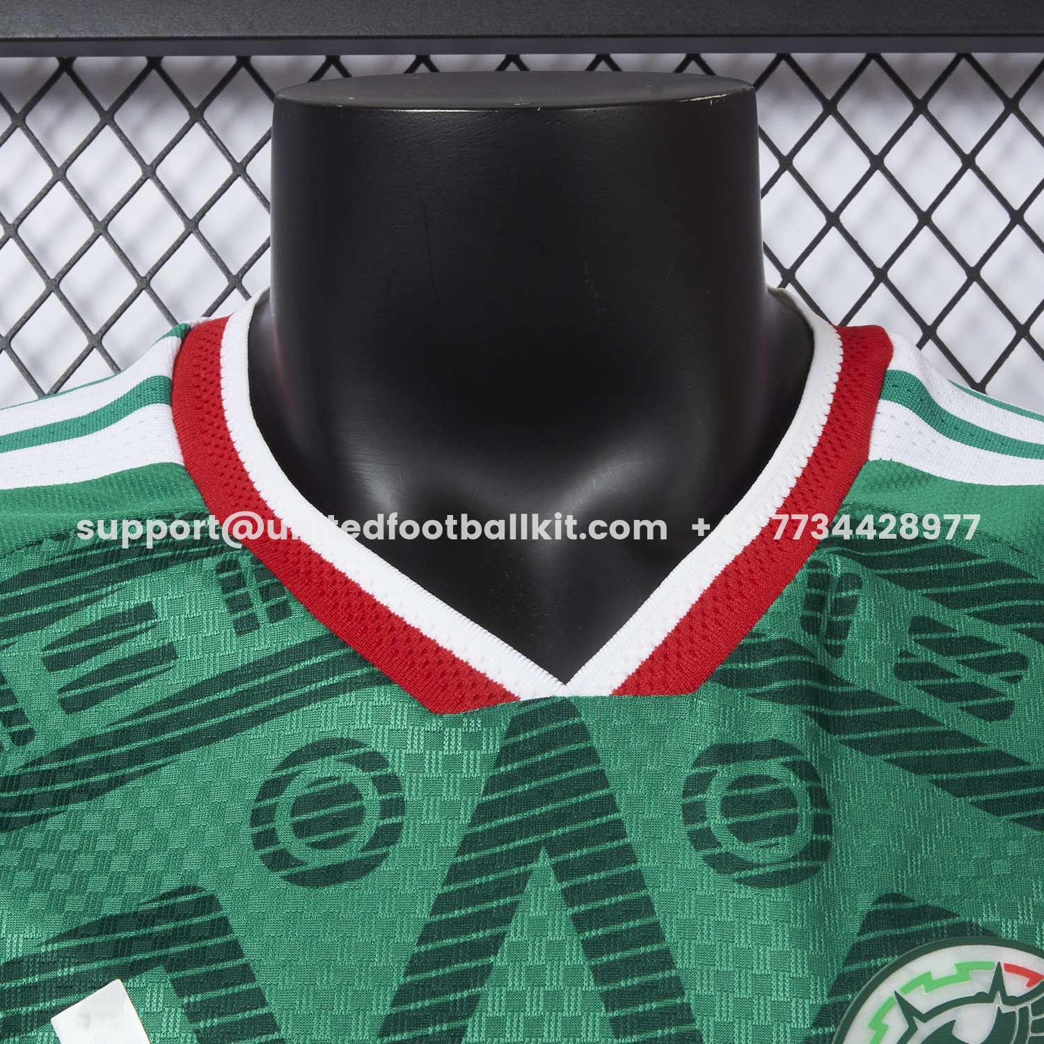 Unitedfootballkit.com | Mexico 2026 Home Jersey - Player Version -Customize Name, Number and Patch | Worldwide Shipping