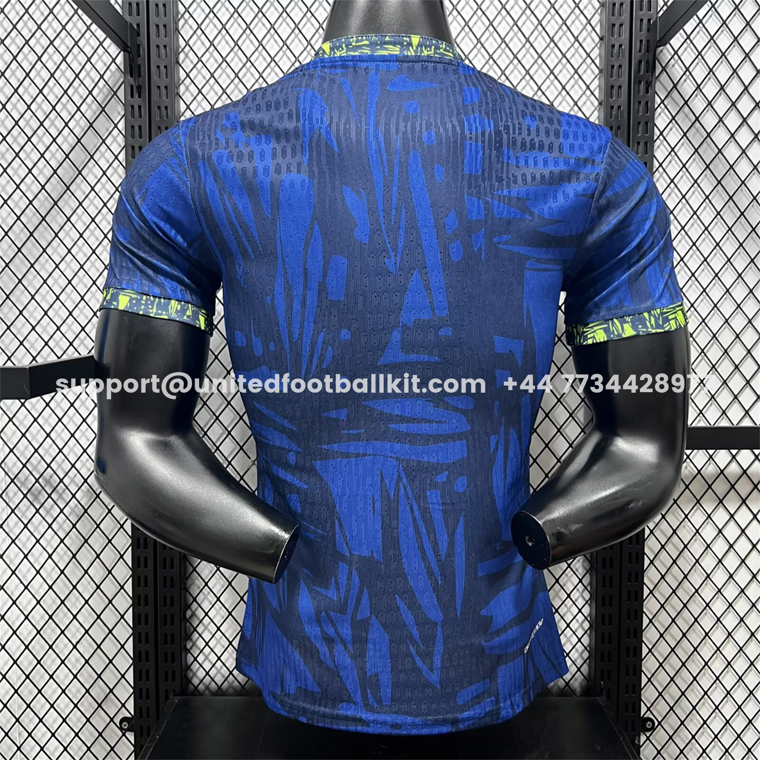 Unitedfootballkit.com | Brazil 2026 Blue Colors Special Jersey - Player Version -Customize Name, Number and Patch | Worldwide Shipping