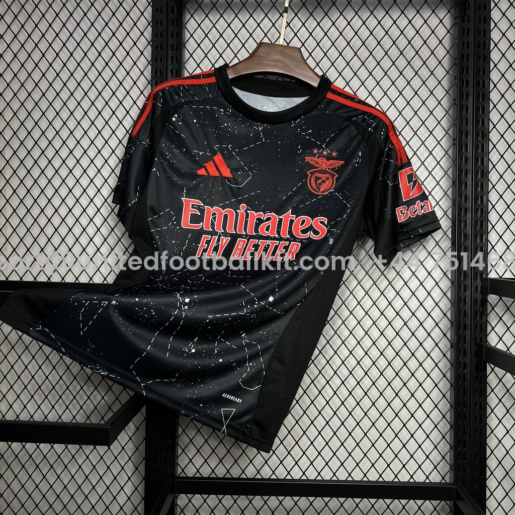 Unitedfootballkit.com | Benfica 24-25 Away Jersey - Fans Version -Customize Name, Number and Patch | Worldwide Shipping