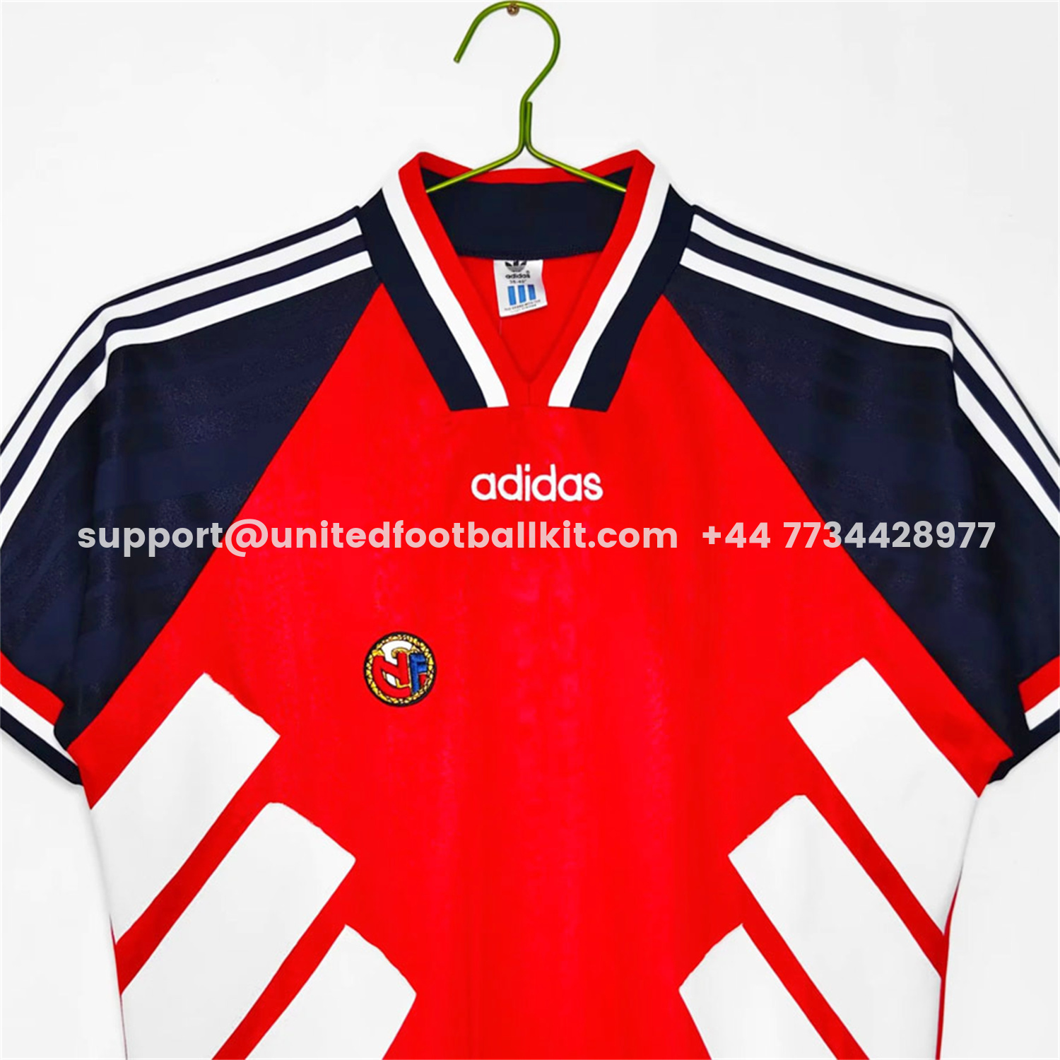 Unitedfootballkit.com | Retro Norway 1994 Home Jersey -Customize Name, Number and Patch | Worldwide Shipping