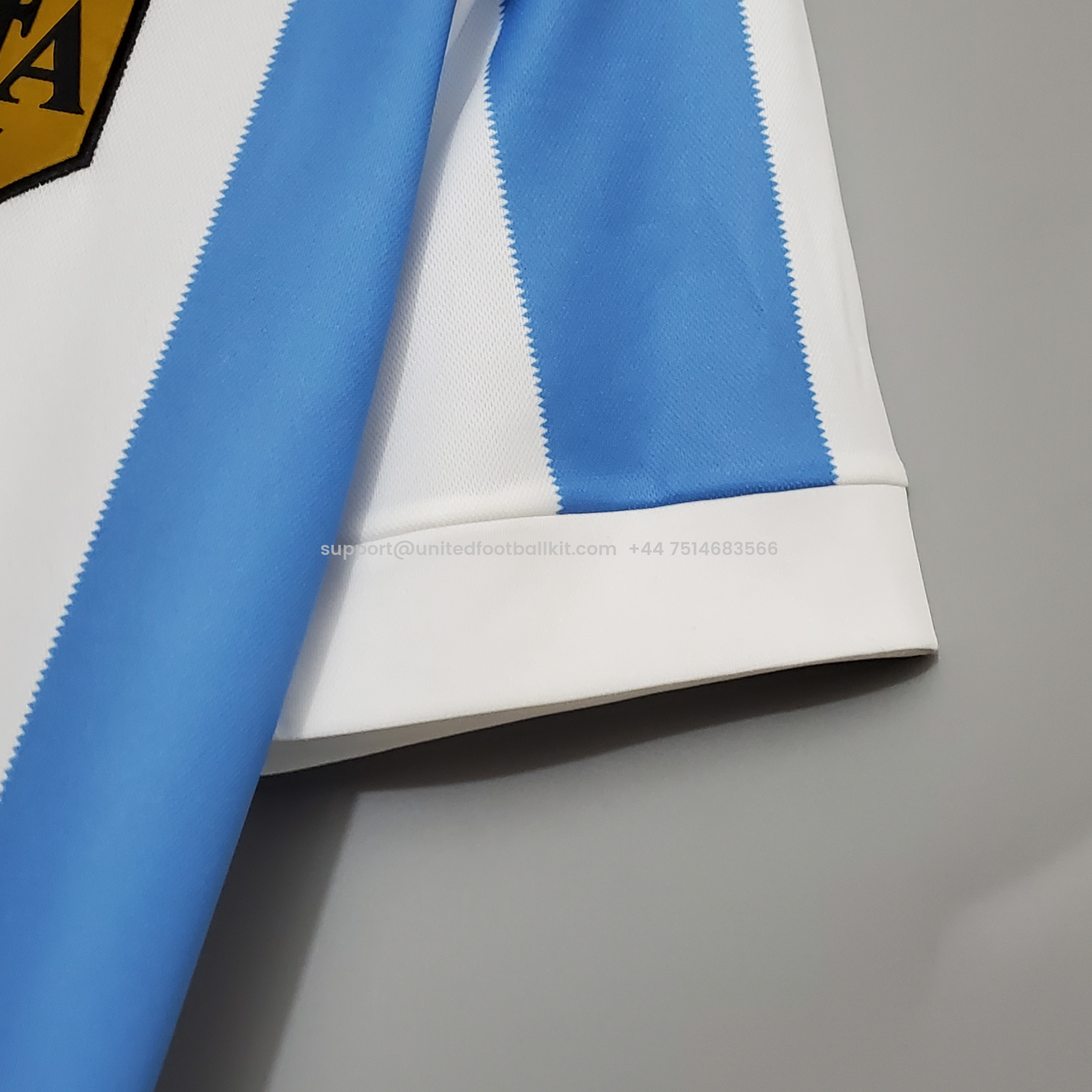 Unitedfootballkit.com | Retro Argentina 1978 Home Stadium Jersey -Customize Name, Number and Patch | Worldwide Shipping