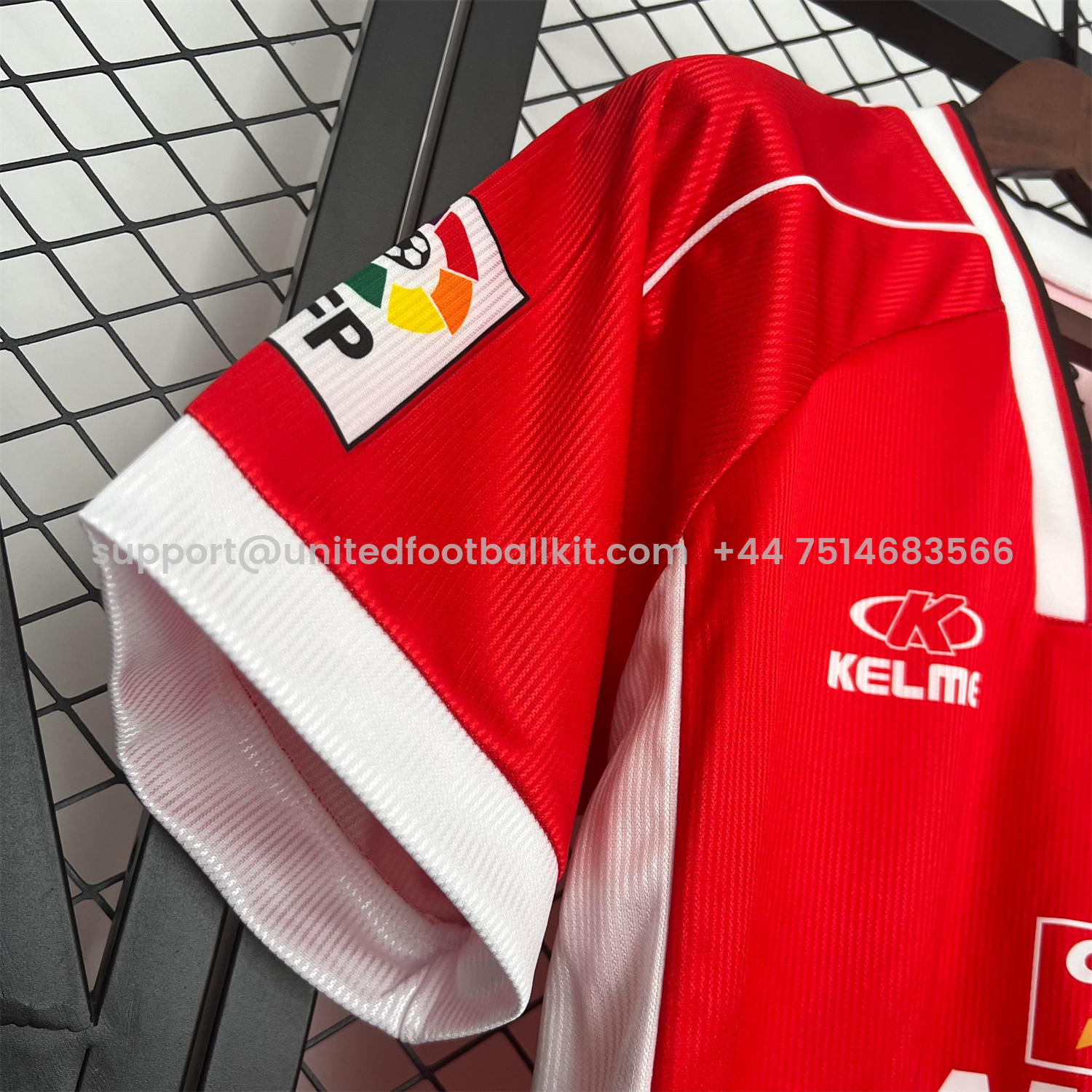 Unitedfootballkit.com | Retro Real Murcia CF 1999-00 Home Red Jersey -Customize Name, Number and Patch | Worldwide Shipping