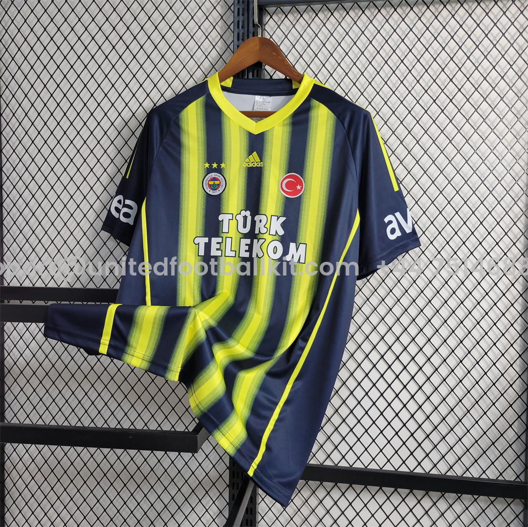 Unitedfootballkit.com | Retro Fenerbahce 13-14 Home Stadium Jersey -Customize Name, Number and Patch | Worldwide Shipping
