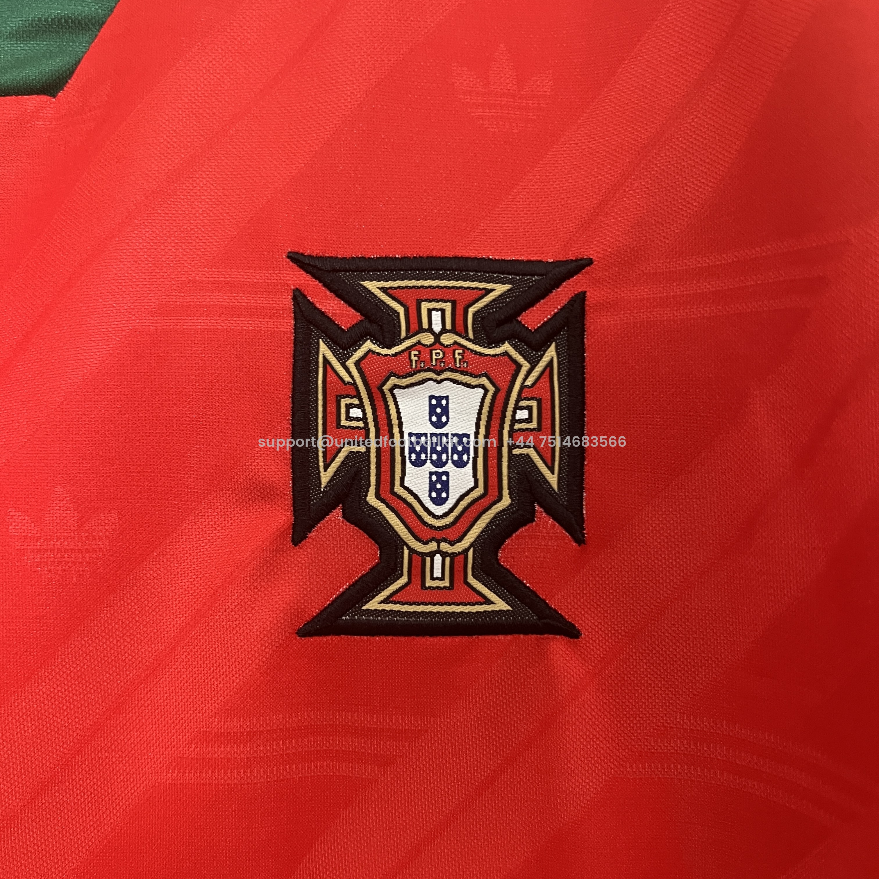 Unitedfootballkit.com | Retro Portugal 1992 Home Stadium Jersey -Customize Name, Number and Patch | Worldwide Shipping