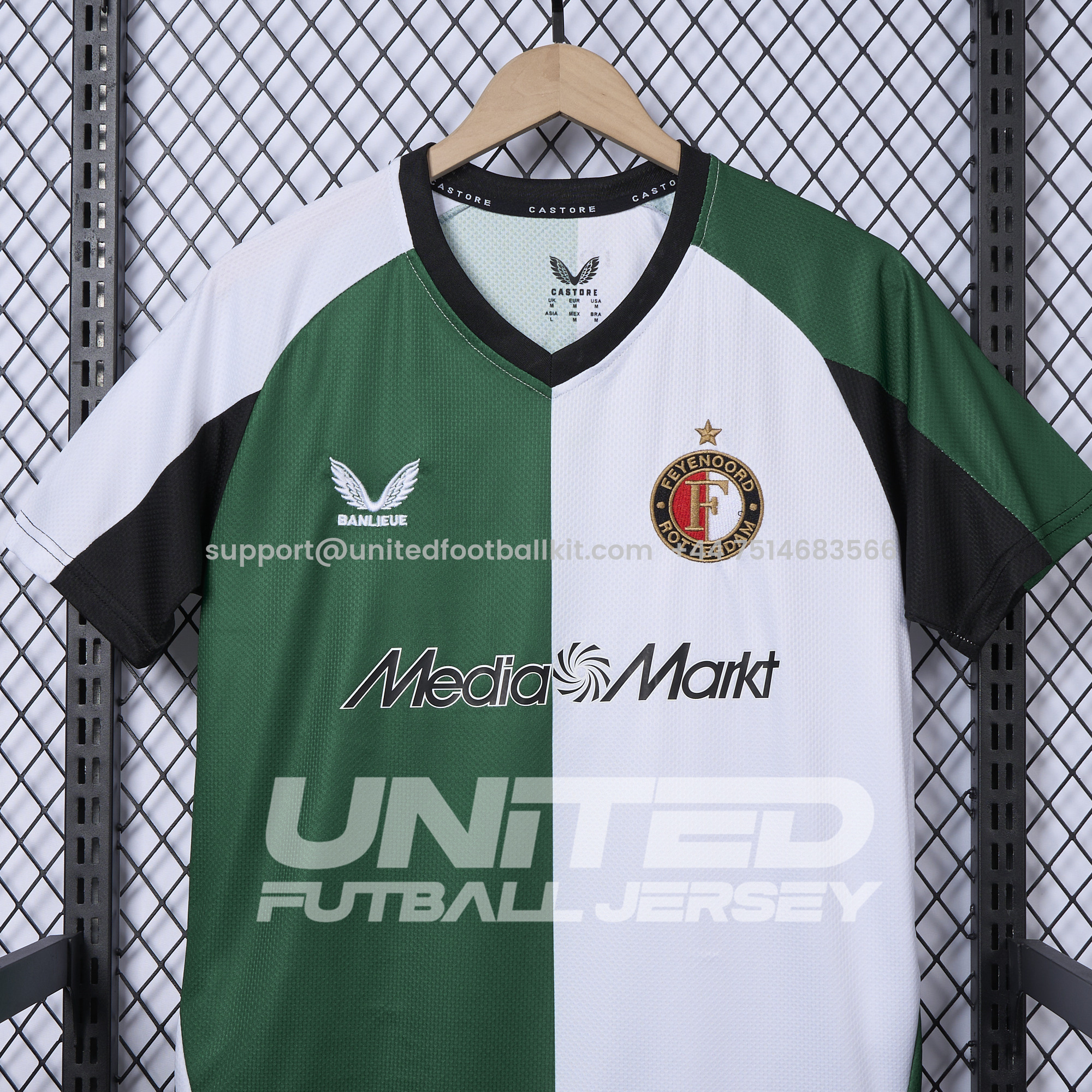 Unitedfootballkit.com | Feyenoord 24-25 Third Jersey - Fans Version -Customize Name, Number and Patch | Worldwide Shipping