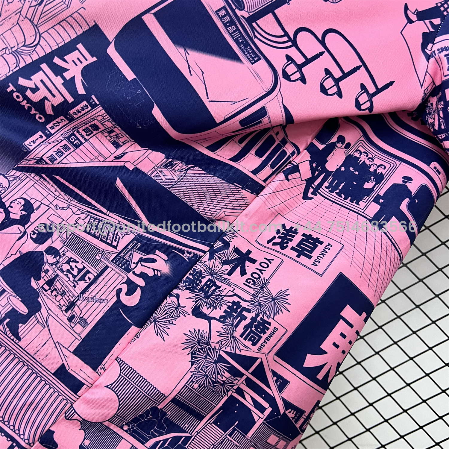 Unitedfootballkit.com | Japan 2024 Tokyo Street Pink Special Edition Jersey - Fans Version -Customize Name, Number and Patch | Worldwide Shipping