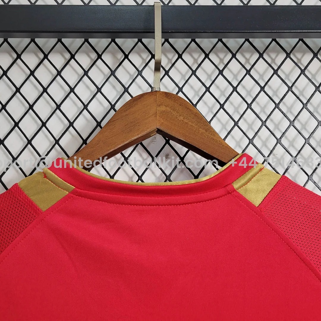 Unitedfootballkit.com | Retro Liver.pool 2005-06 European Home Stadium Jersey -Customize Name, Number and Patch | Worldwide Shipping