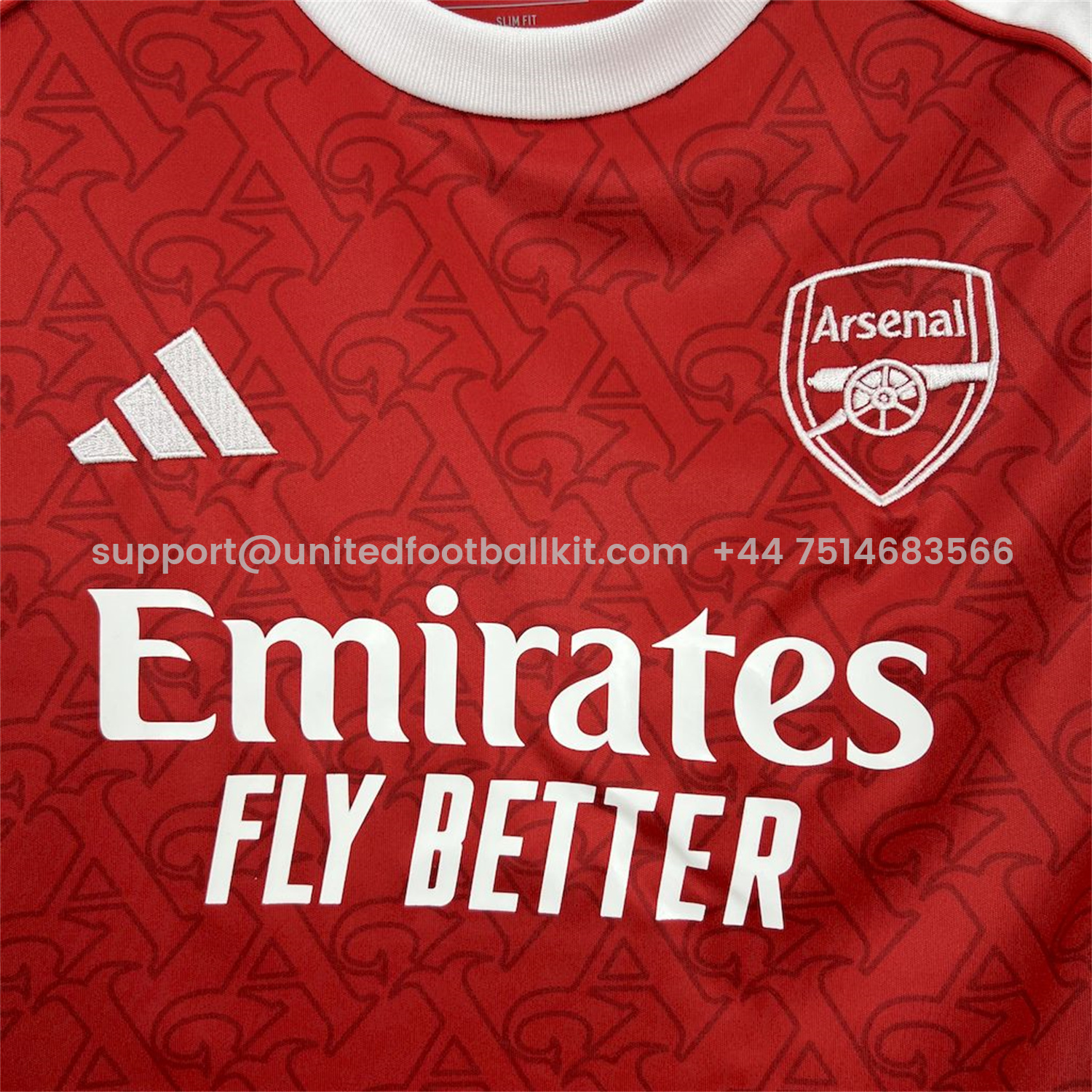 Unitedfootballkit.com | Arsenal 25-26 Home Kids Kit -Customize Name, Number and Patch | Worldwide Shipping