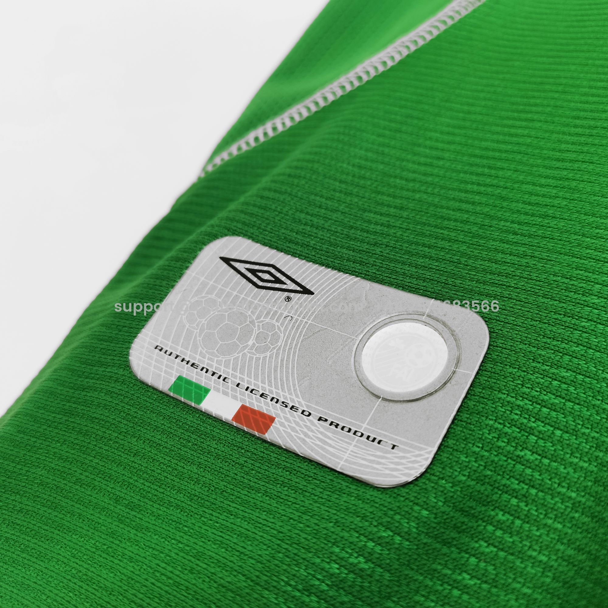 Unitedfootballkit.com | Retro Ireland 2002 Home Stadium Jersey -Customize Name, Number and Patch | Worldwide Shipping