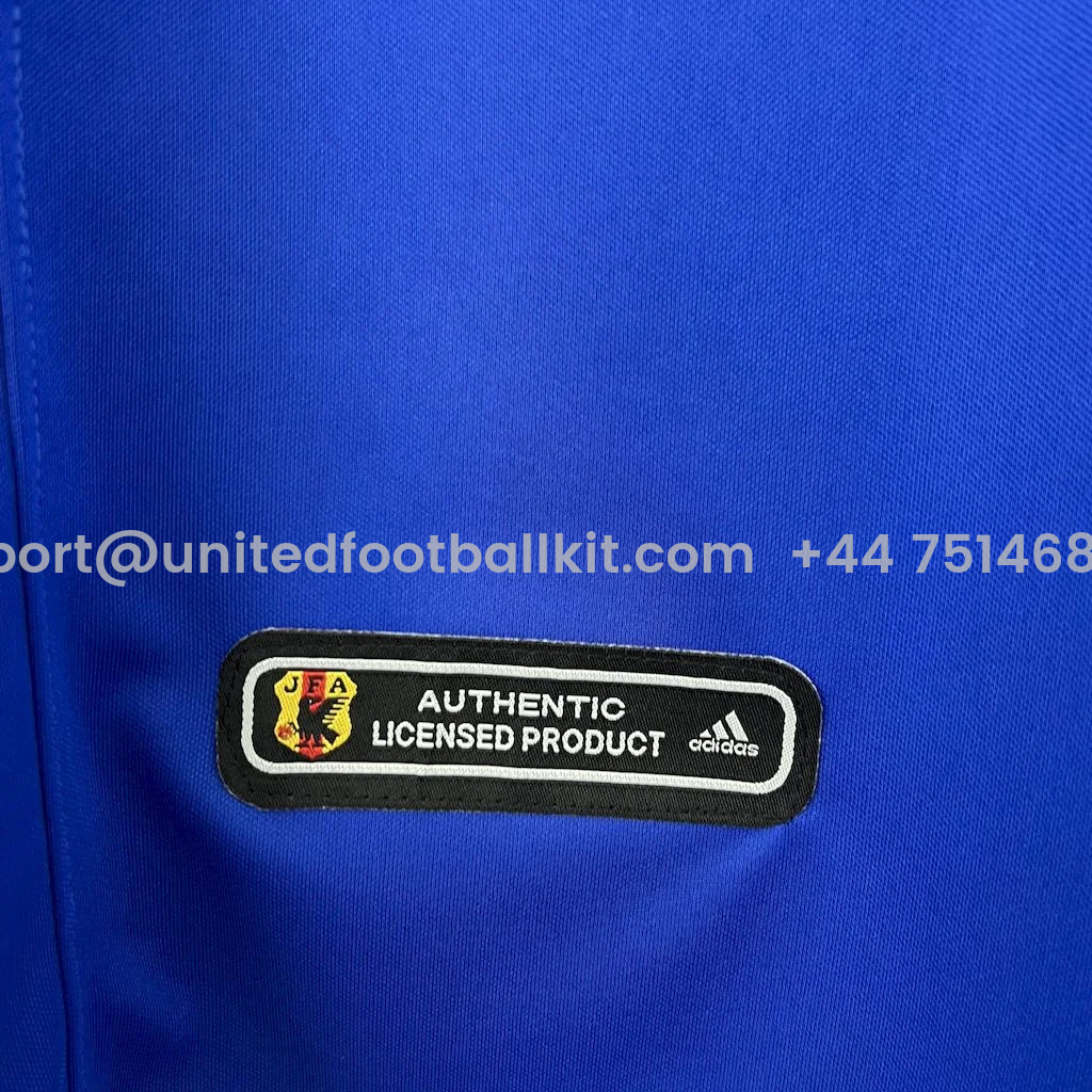 Unitedfootballkit.com | Retro Japan 2000 Home Long Sleeves Jersey -Customize Name, Number and Patch | Worldwide Shipping