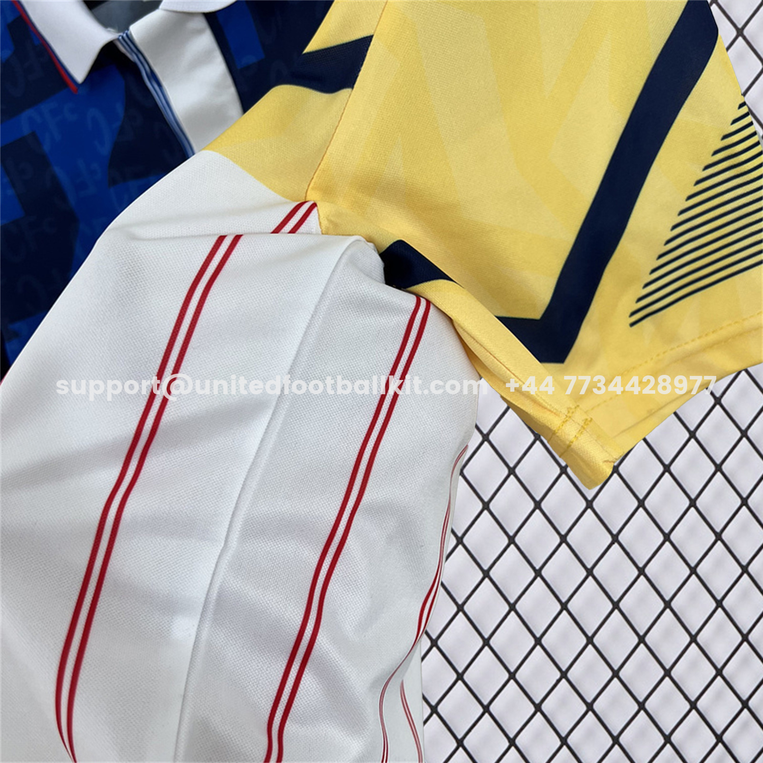 Unitedfootballkit.com | Retro C.H.E.L.S.E.A 1990 Mash Up Special Jersey -Customize Name, Number and Patch | Worldwide Shipping
