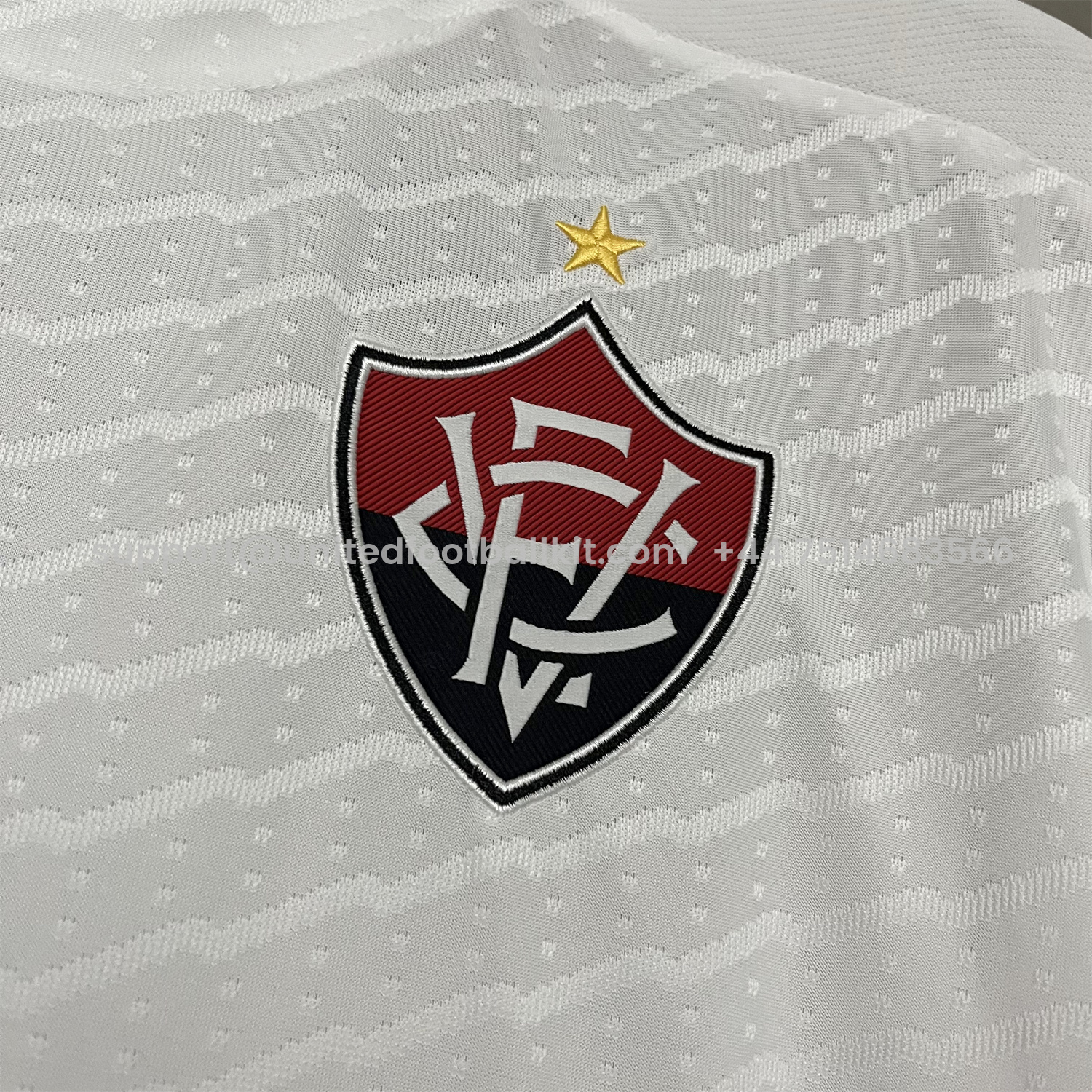 Unitedfootballkit.com | Esporte Clube Vitória 25-26 Away Jersey - Fans Version -Customize Name, Number and Patch | Worldwide Shipping