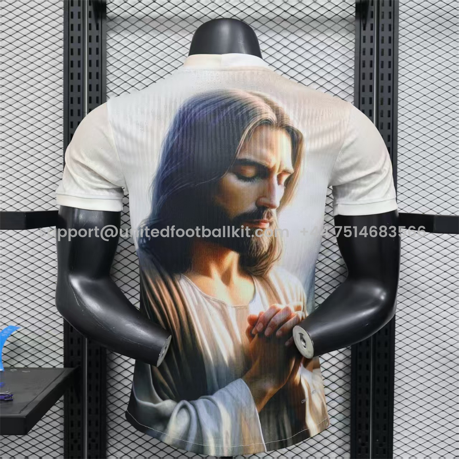 Unitedfootballkit.com | Brazil 25-26 Jesus Praying Special White Jersey - Player Version -Customize Name, Number and Patch | Worldwide Shipping