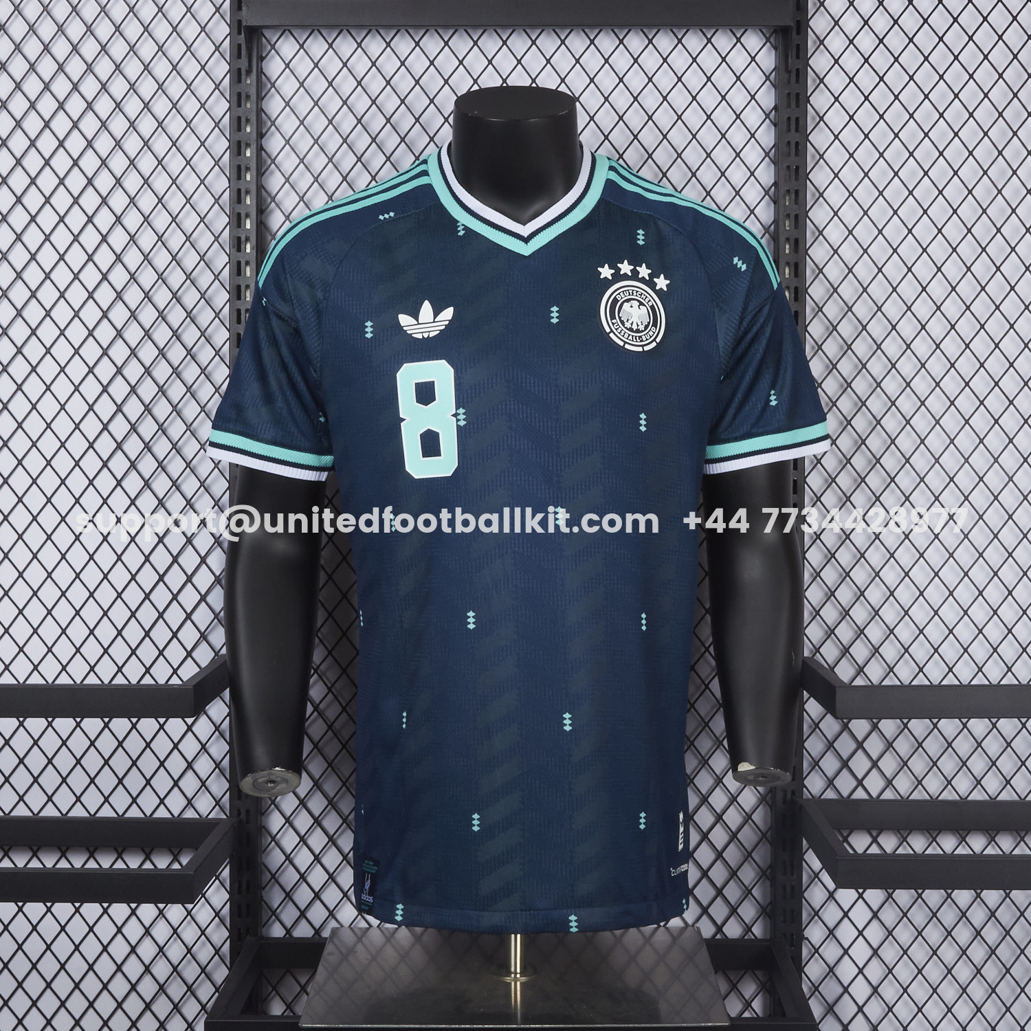 Unitedfootballkit.com | Germany 2026 Away Jersey - Player Version -Customize Name, Number and Patch | Worldwide Shipping