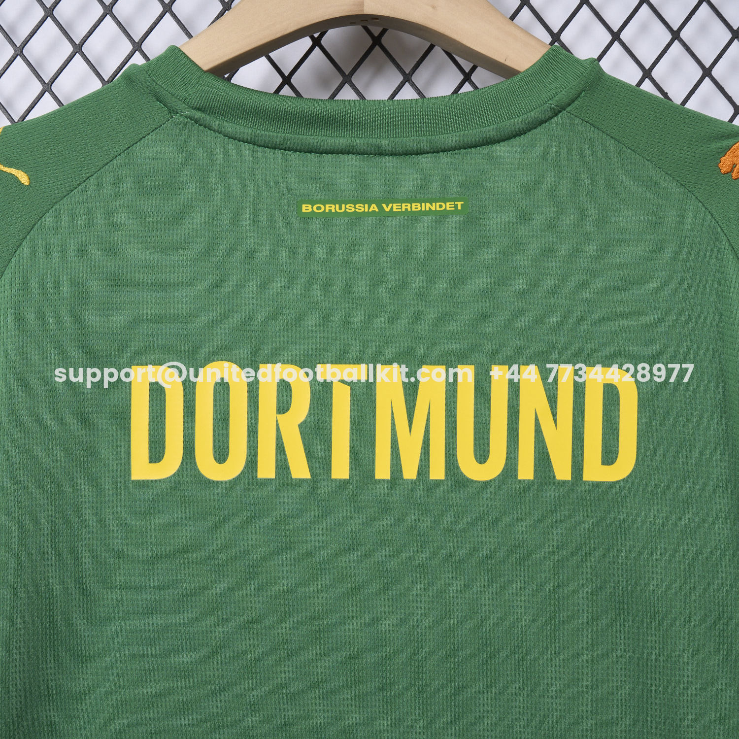 Unitedfootballkit.com | Dortmund 25-26 Green Goalkeeper Jersey - Fans Version -Customize Name, Number and Patch | Worldwide Shipping