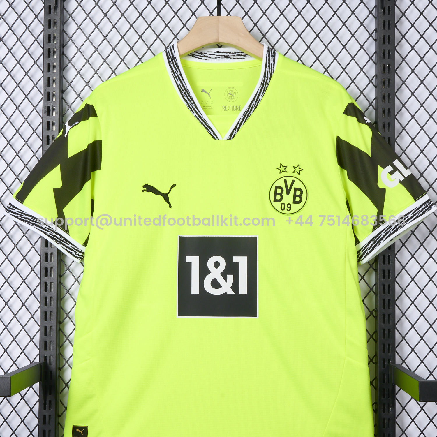 Unitedfootballkit.com | Dortmund 24-25 Yellow Alert Special Edition Jersey - Fans Version -Customize Name, Number and Patch | Worldwide Shipping