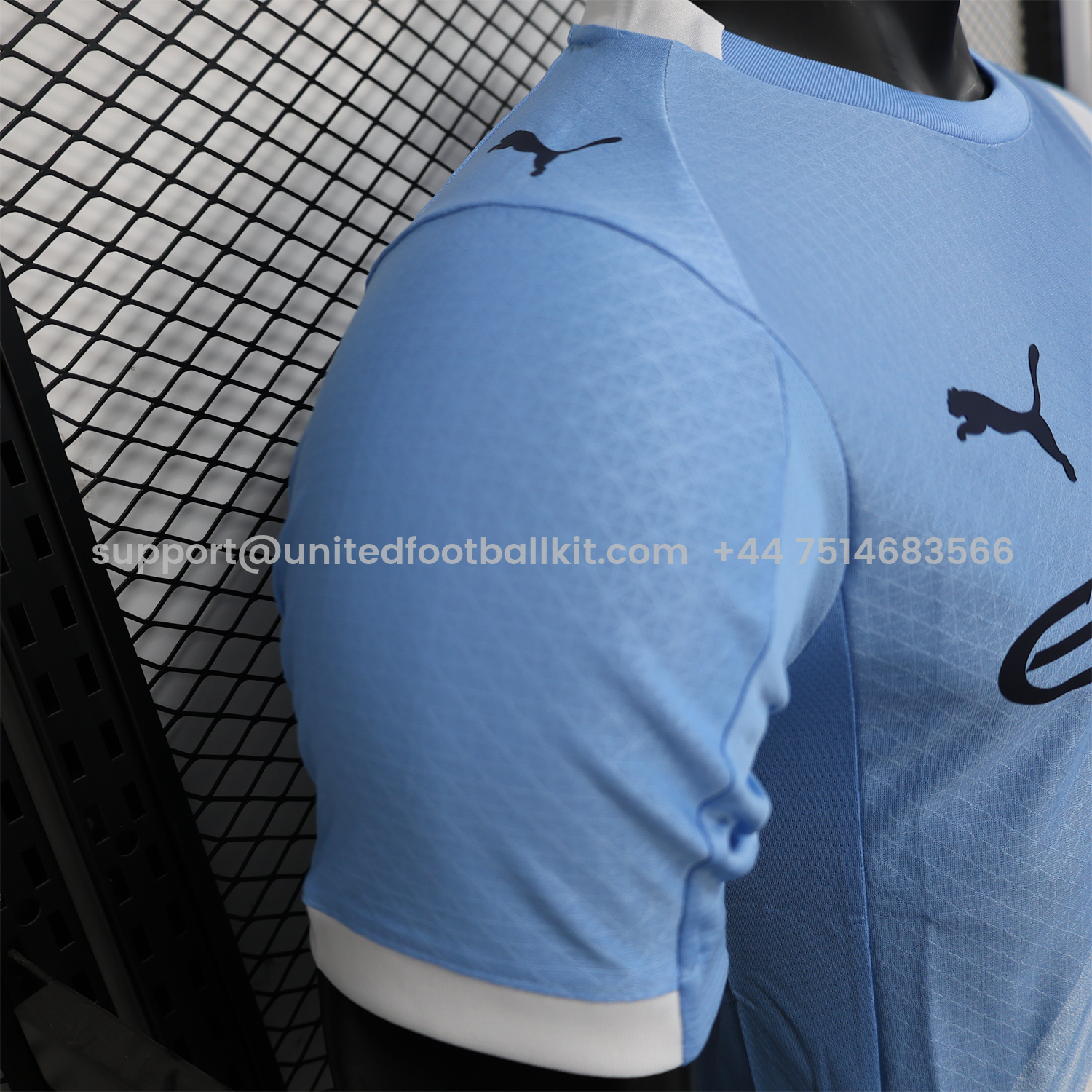 Unitedfootballkit.com | Manchester City 25-26 Home Jersey - Player Version -Customize Name, Number and Patch | Worldwide Shipping