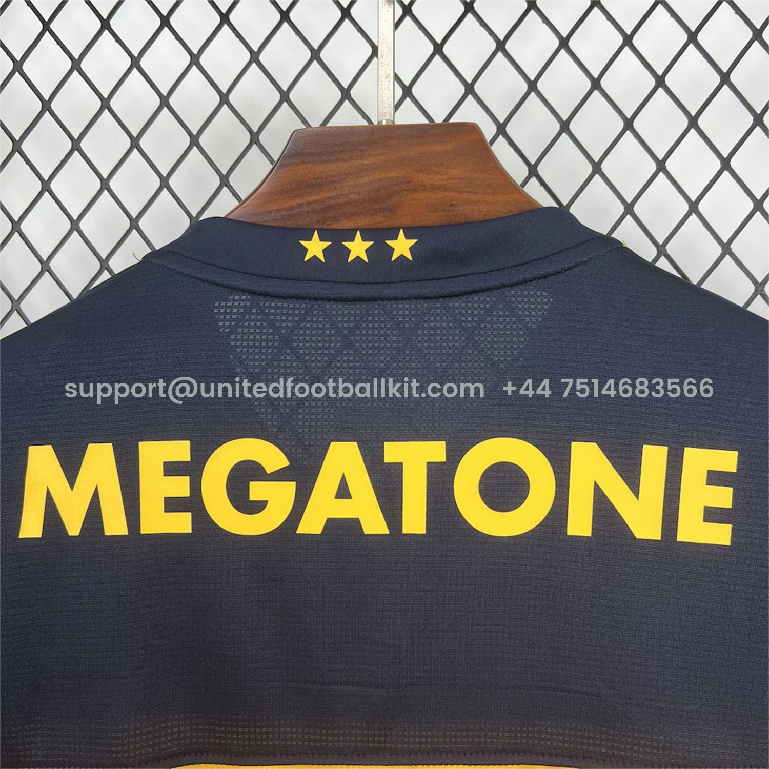 Unitedfootballkit.com | Retro Boca Juniors 2007-08 Home Jersey -Customize Name, Number and Patch | Worldwide Shipping