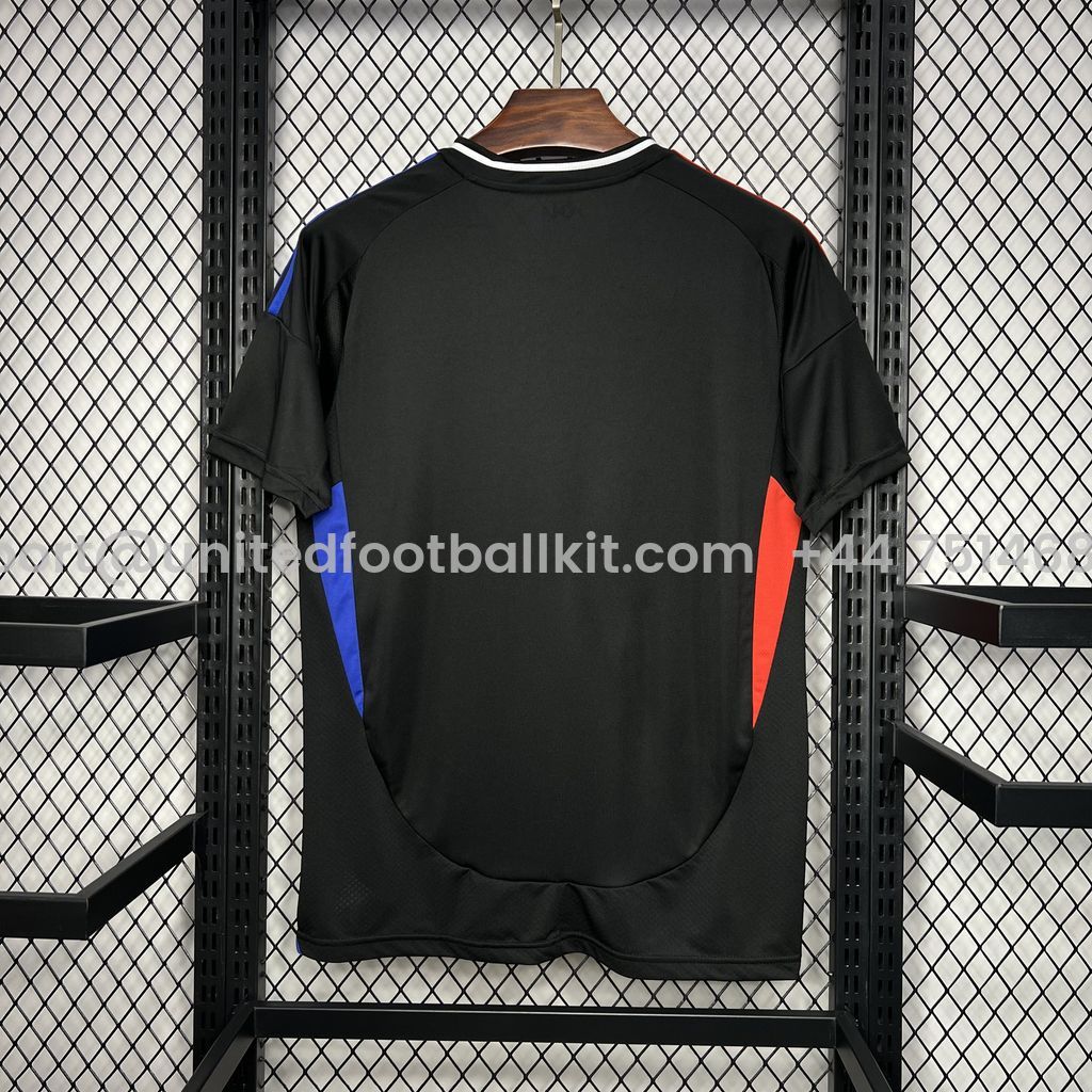 Unitedfootballkit.com | Olympique Lyonnais Lyon 24-25 Away Jersey - Fans Version -Customize Name, Number and Patch | Worldwide Shipping