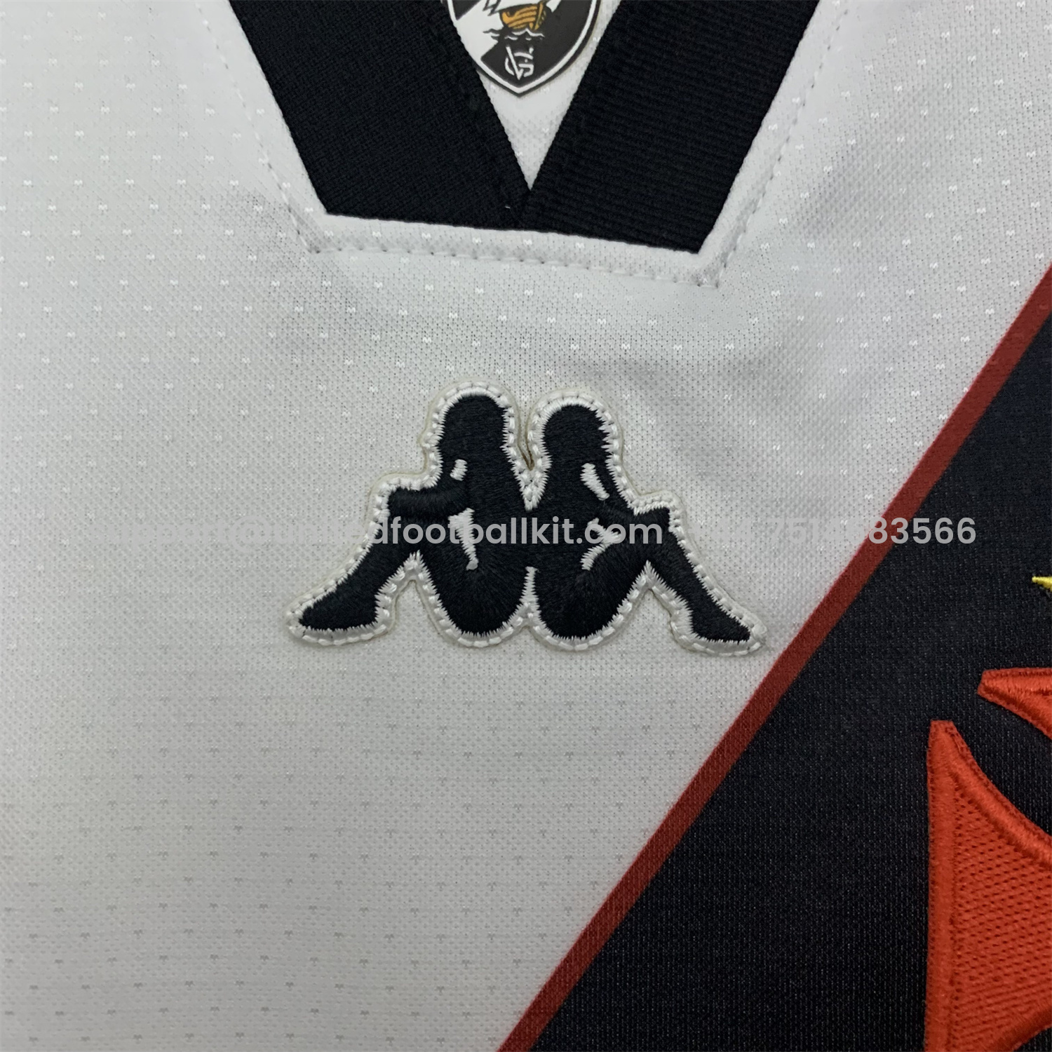 Unitedfootballkit.com | Retro Vasco da Gama 1997 White Jersey -Customize Name, Number and Patch | Worldwide Shipping