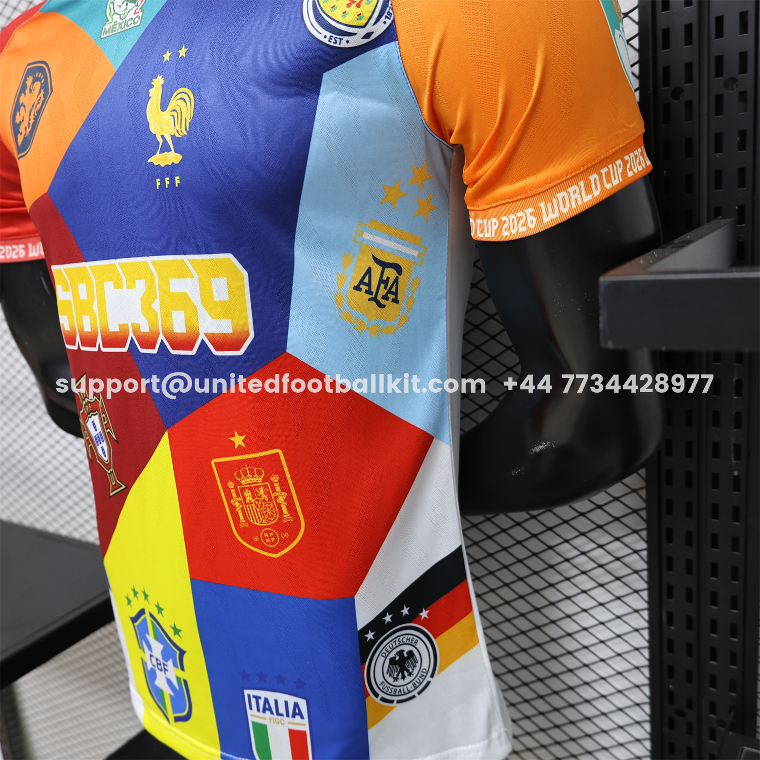 Unitedfootballkit.com | World Cup 2026 Special Jersey - Player Version -Customize Name, Number and Patch | Worldwide Shipping
