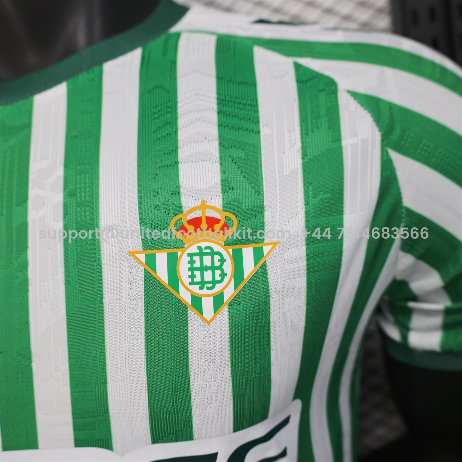 Unitedfootballkit.com | Real Betis 2025 Conference League Final Special Jersey - Player Version -Customize Name, Number and Patch | Worldwide Shipping