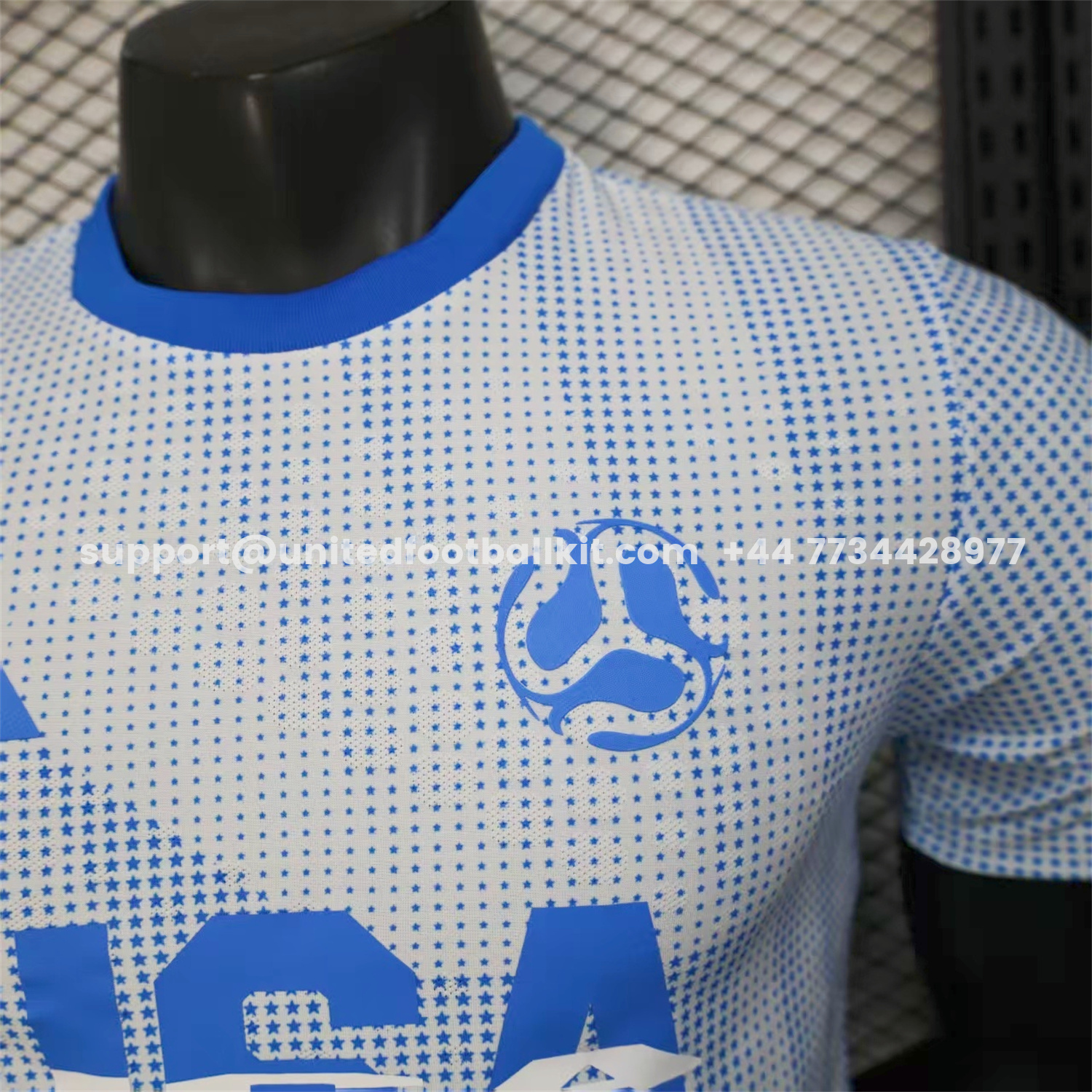 Unitedfootballkit.com | United States USA 25-26 World Cup Promotion Blue Jersey - Player Version -Customize Name, Number and Patch | Worldwide Shipping