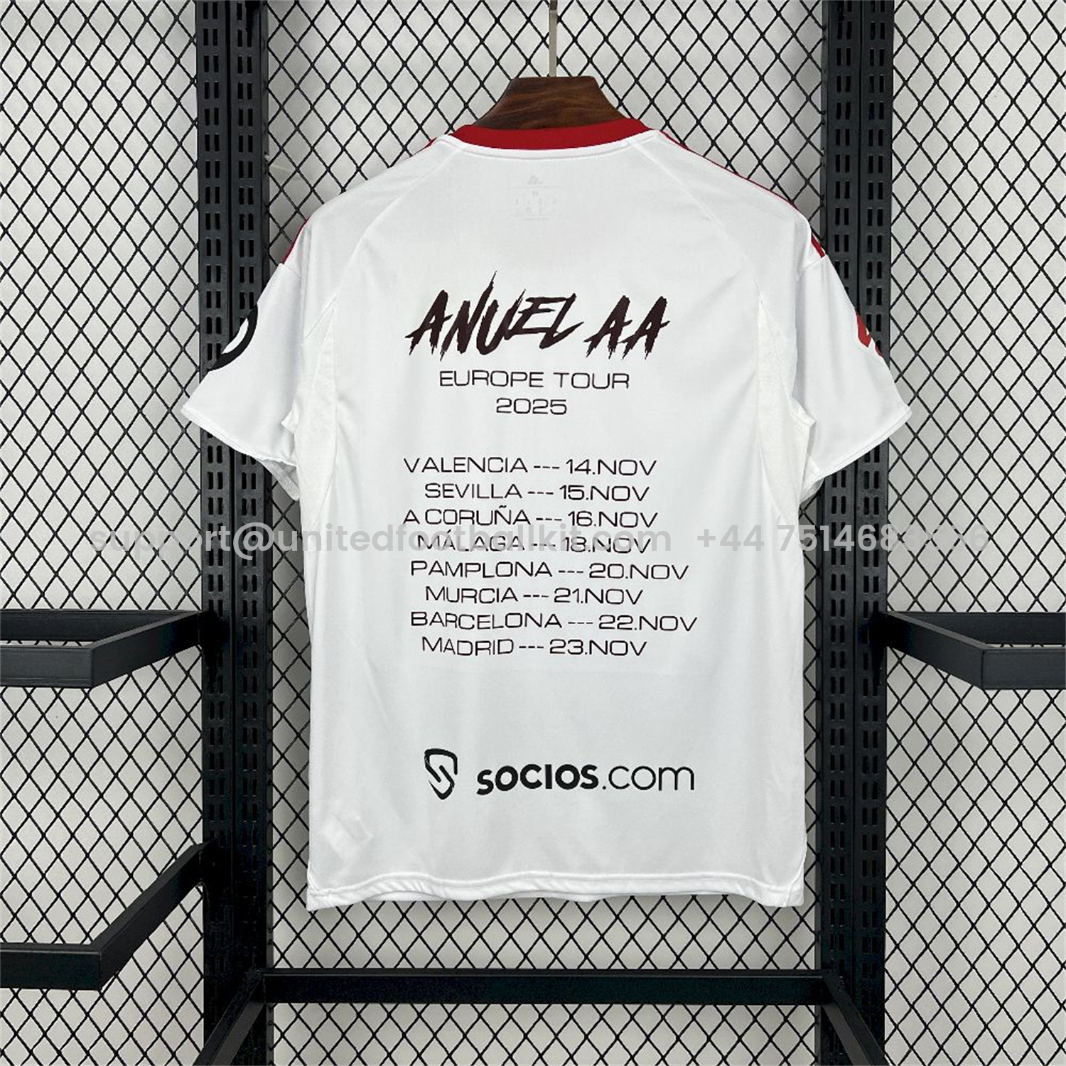 Unitedfootballkit.com | Sevilla 25-26 Home Special Jersey - Fans Version -Customize Name, Number and Patch | Worldwide Shipping