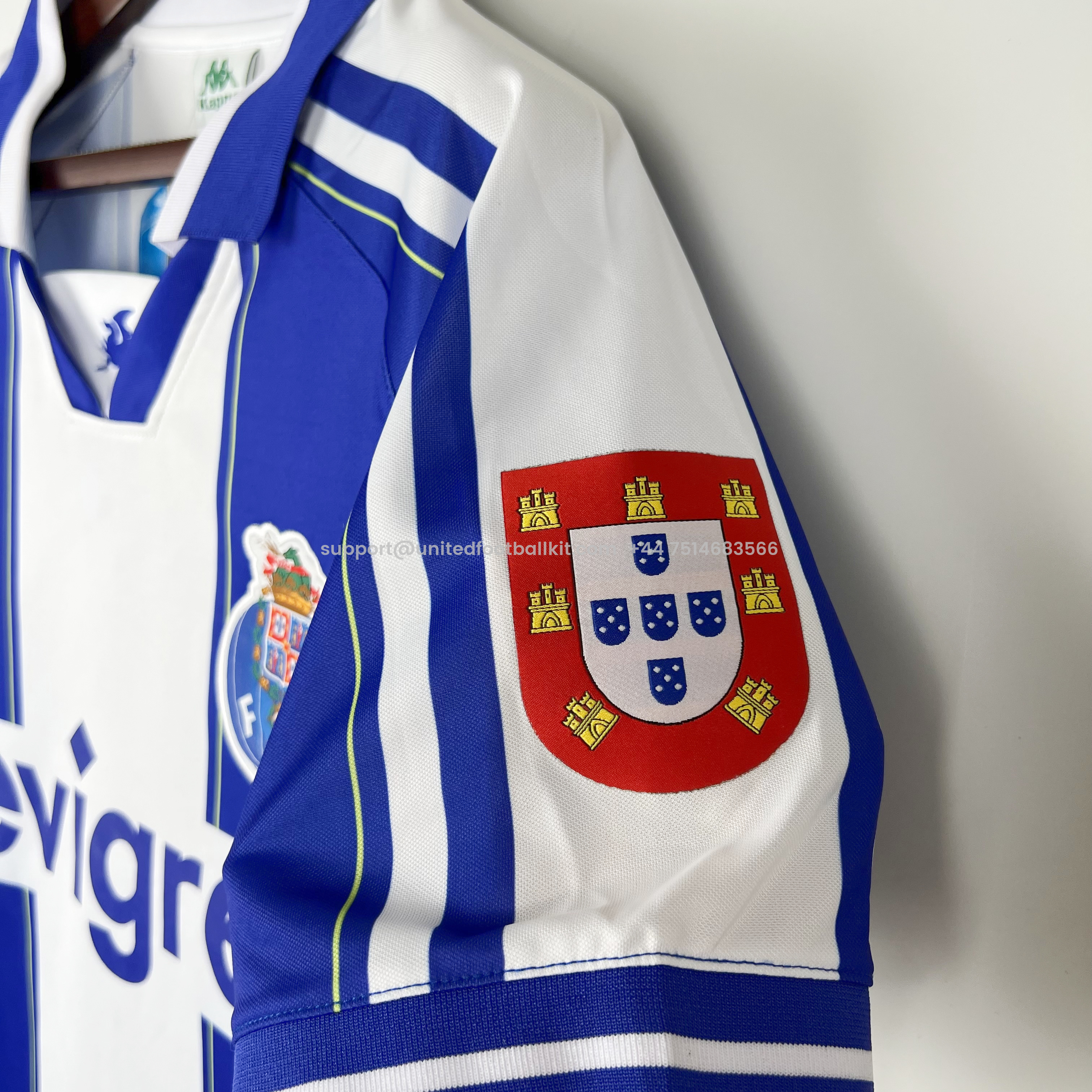 Unitedfootballkit.com | Retro Porto 1998-99 Home Stadium Jersey -Customize Name, Number and Patch | Worldwide Shipping