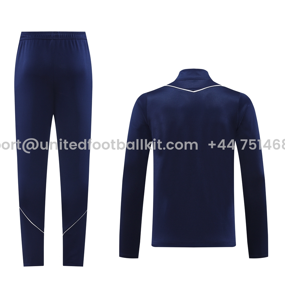 Unitedfootballkit.com | Al Nassr Riyadh Victory 24-25 Jacket Training Tracksuit - Royal Blue -Customize Name, Number and Patch | Worldwide Shipping