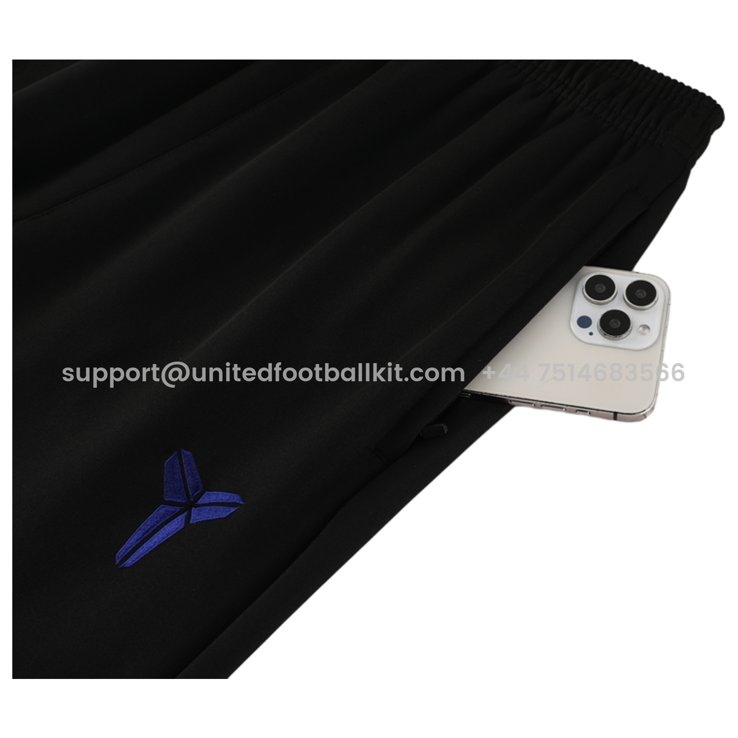 Unitedfootballkit.com | Barcelona 25-26 Jacket Training Tracksuit - Black top & Black Pants -Customize Name, Number and Patch | Worldwide Shipping