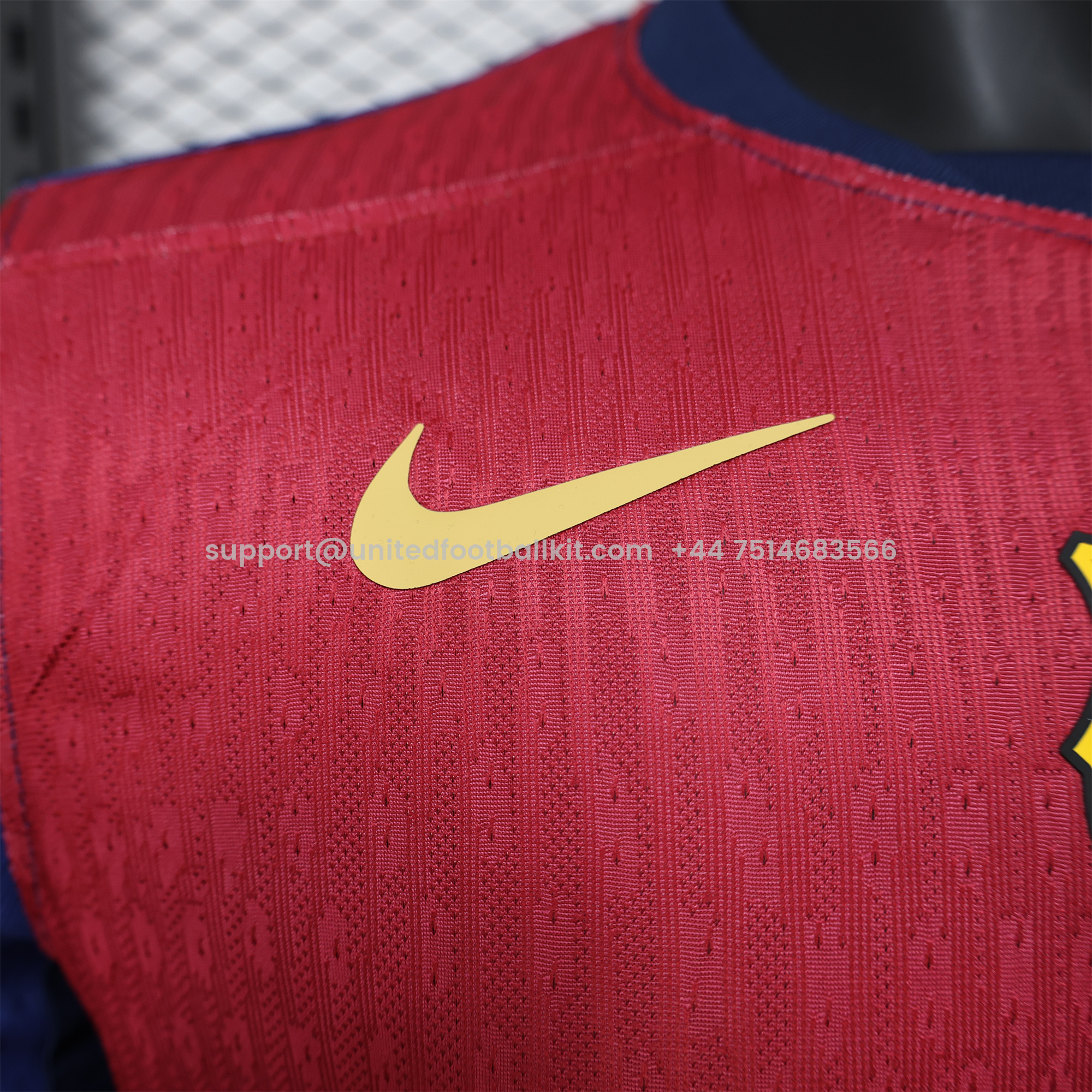Unitedfootballkit.com | Barcelona X Coldplay 24-25 Home Co-Branded Long Sleeve Jersey - Player Version -Customize Name, Number and Patch | Worldwide Shipping