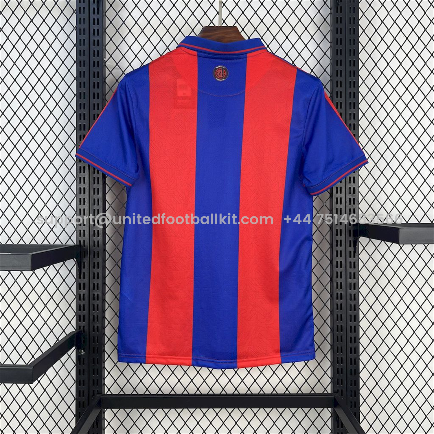 Unitedfootballkit.com | San Lorenzo 25-26 Home Unsponsored Jersey - Fans Version -Customize Name, Number and Patch | Worldwide Shipping
