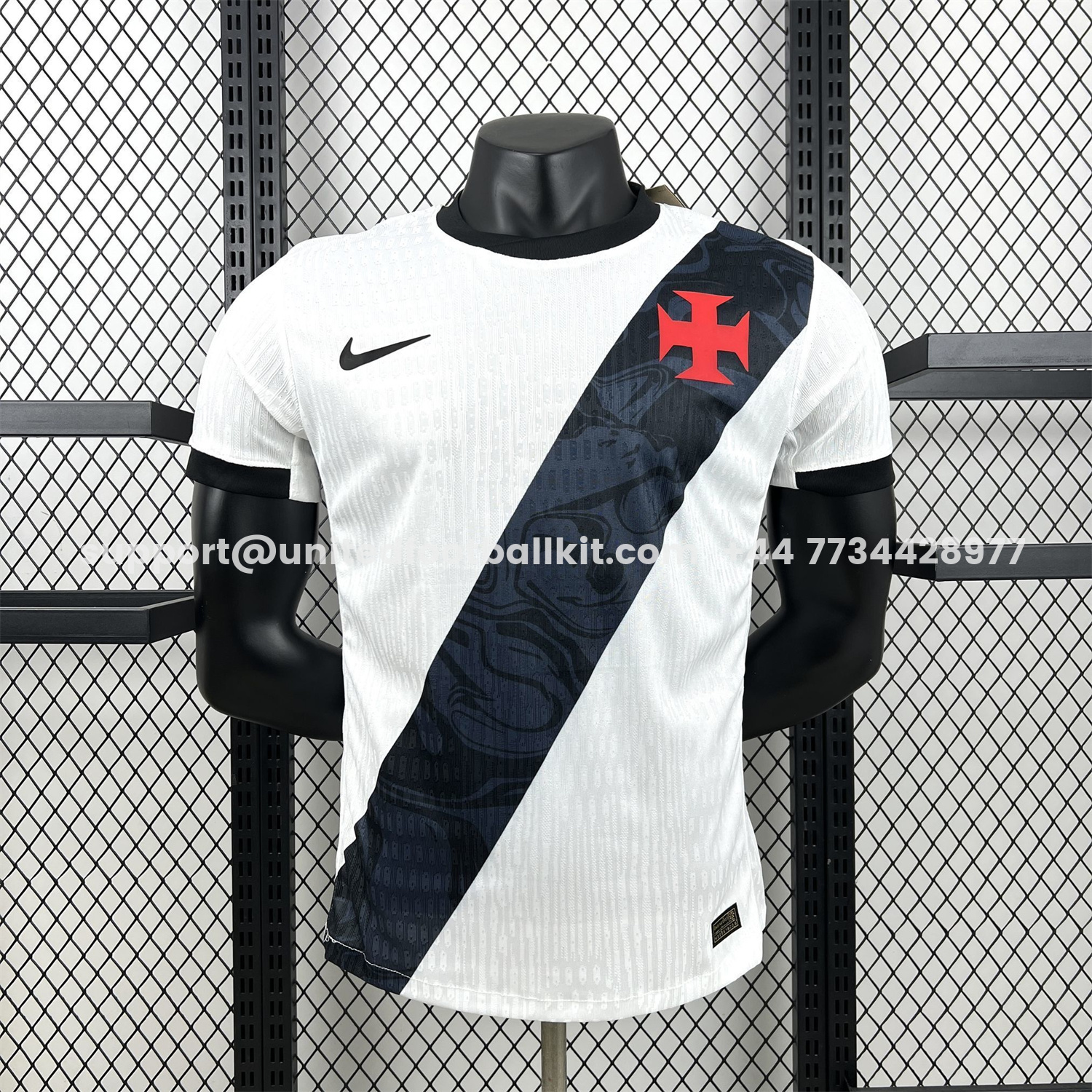 Unitedfootballkit.com | Vasco Da Gama 26-27 Away Jersey - Player Version -Customize Name, Number and Patch | Worldwide Shipping