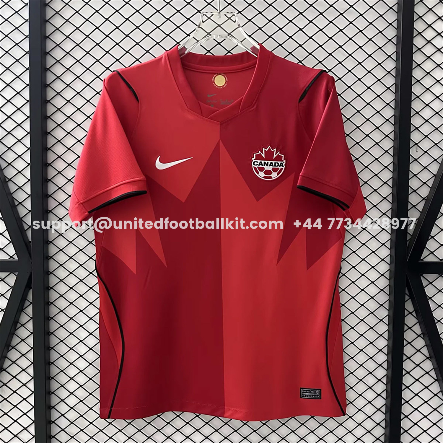 Unitedfootballkit.com | Canada 2026 Home Jersey - Fans Version -Customize Name, Number and Patch | Worldwide Shipping