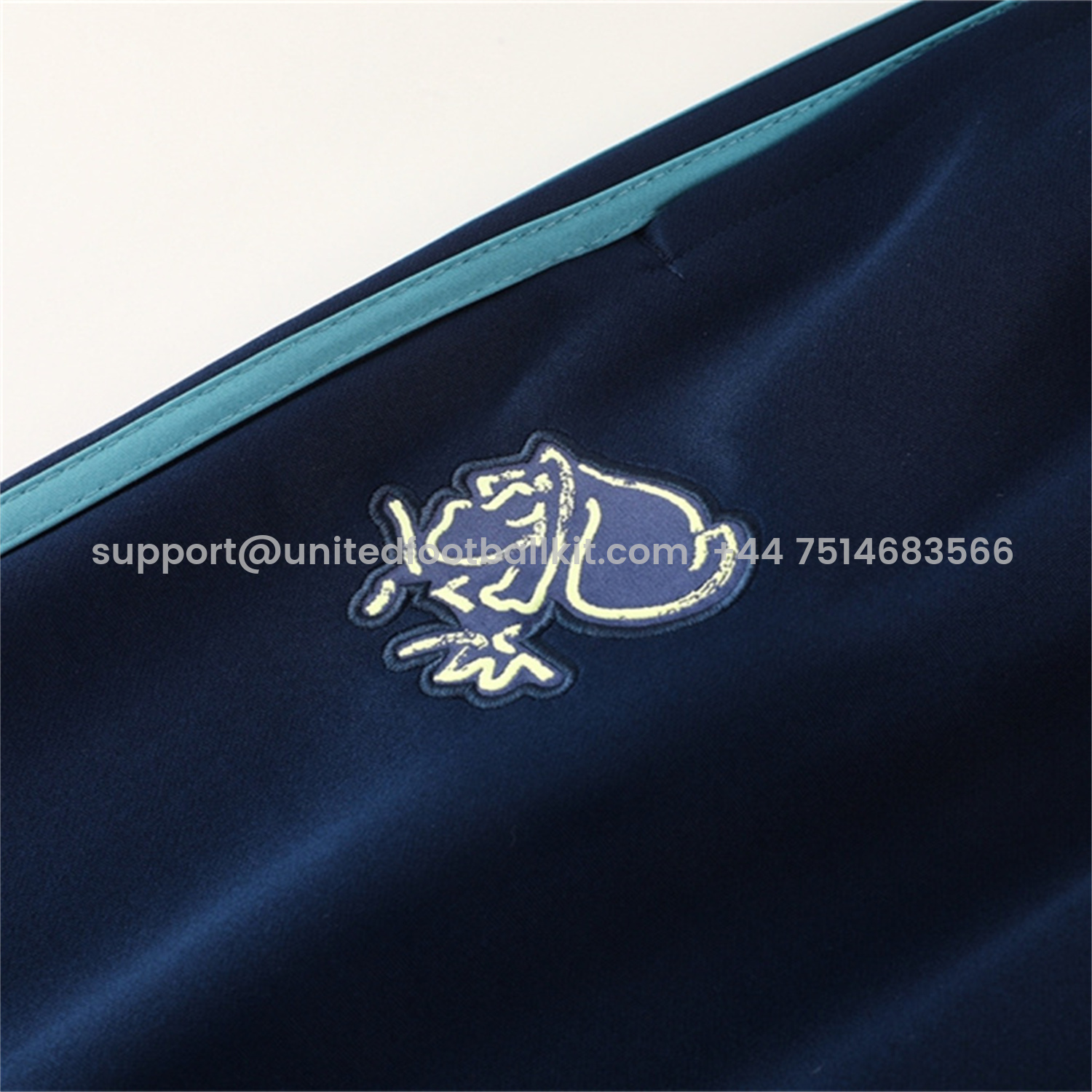 Unitedfootballkit.com | Ajax 24-25 Jacket Training Tracksuit - Royal Bule Jackets & Pants -Customize Name, Number and Patch | Worldwide Shipping