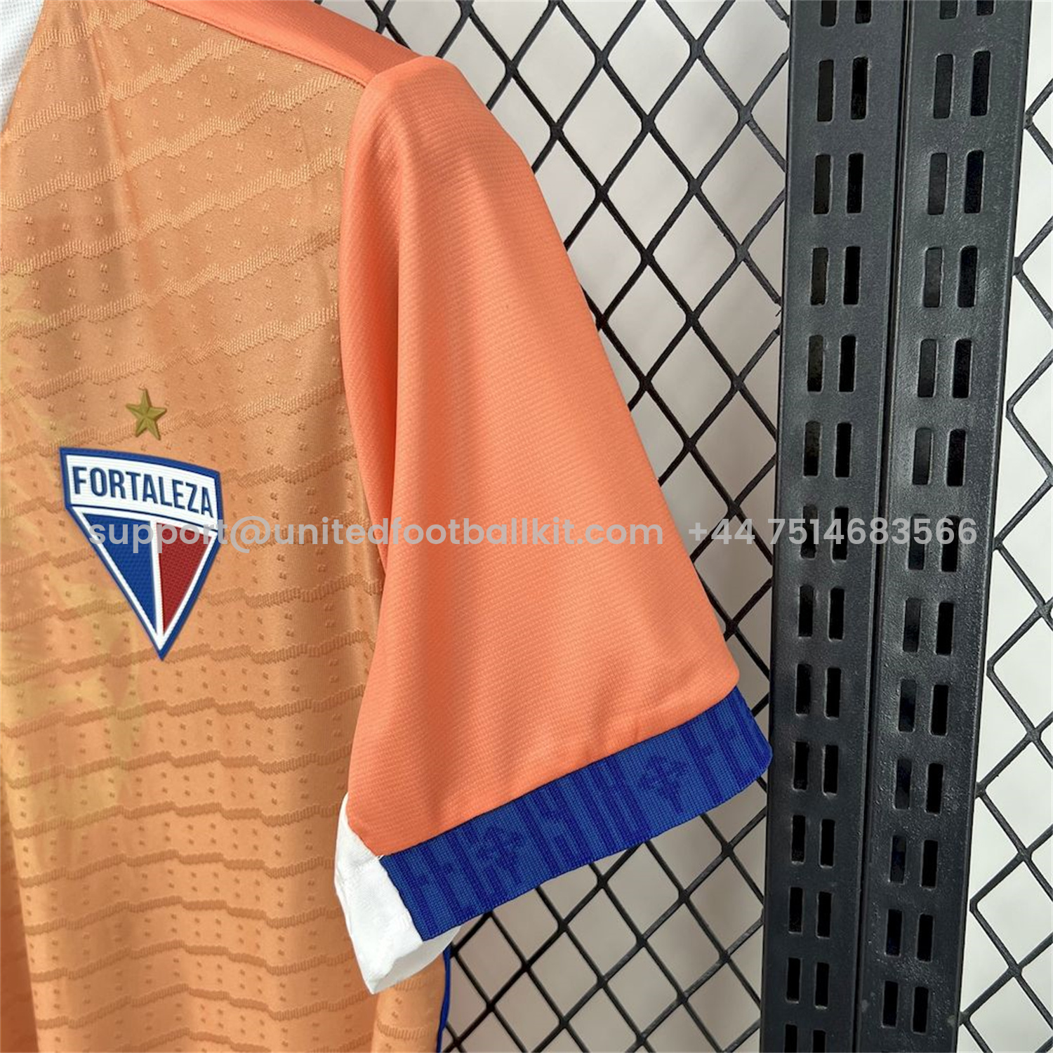 Unitedfootballkit.com | Fortaleza 25-26 Orange Goalkeeper Jersey - Fans Version -Customize Name, Number and Patch | Worldwide Shipping