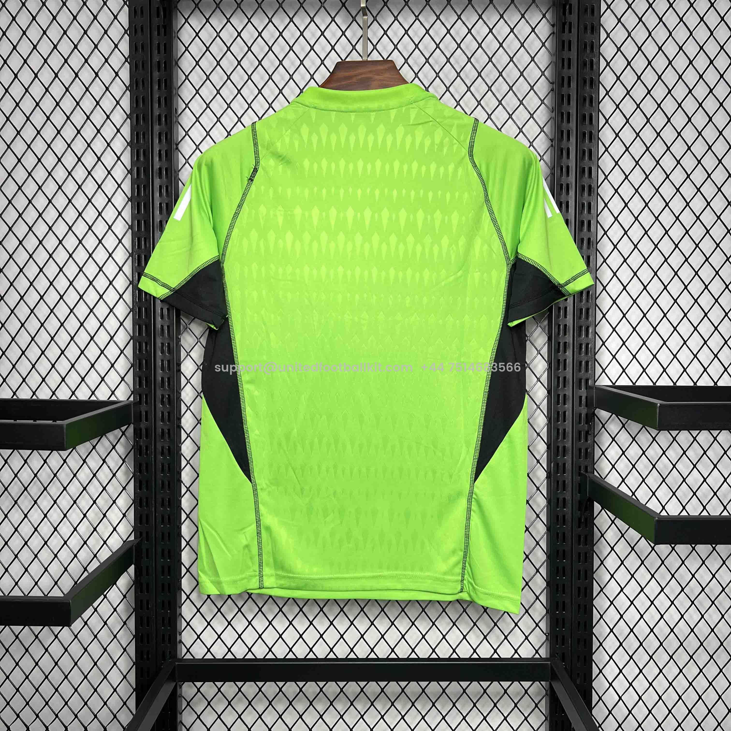 Unitedfootballkit.com | Tigres UANL 24-25 Green Goalkeeper Jersey - Fans Version -Customize Name, Number and Patch | Worldwide Shipping