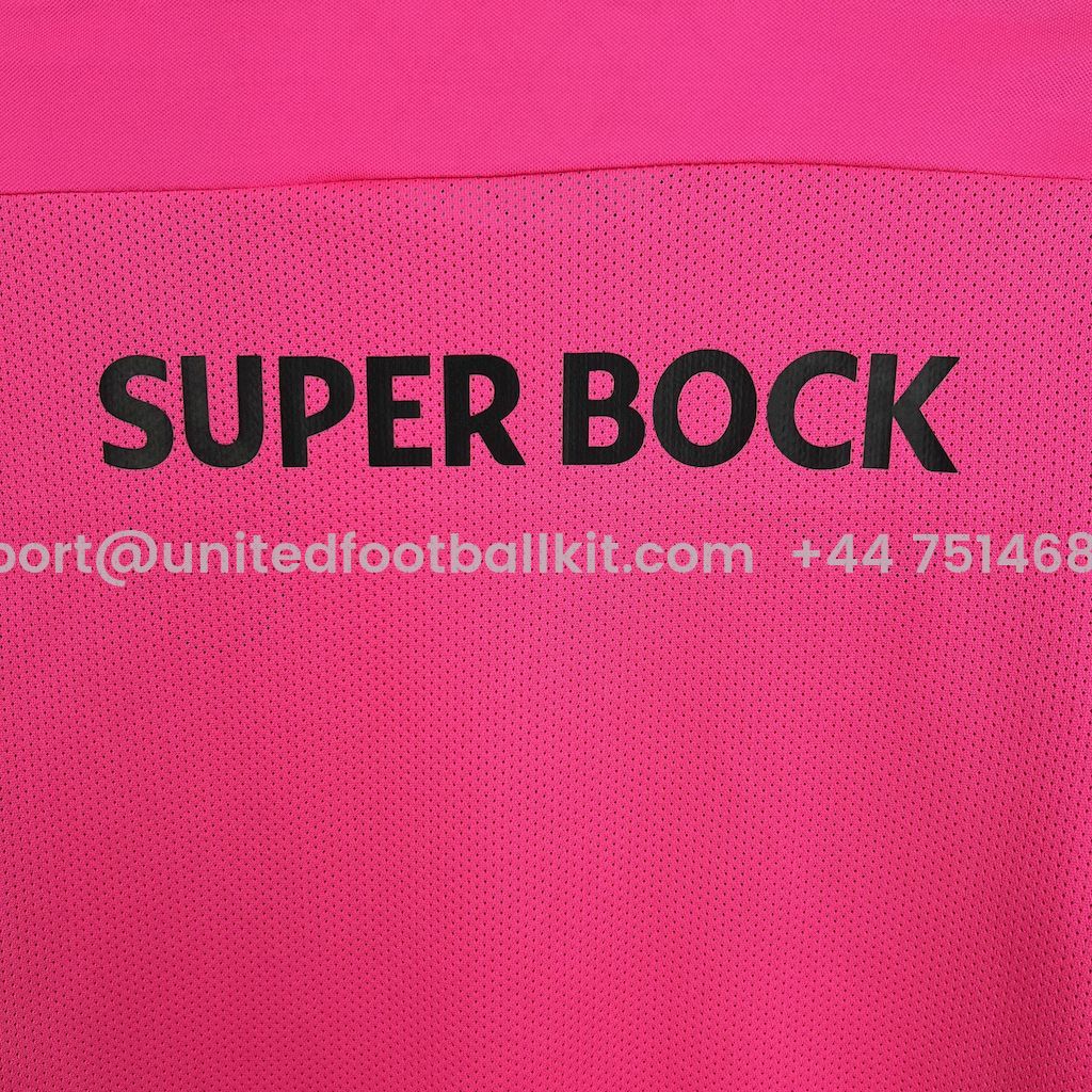 Unitedfootballkit.com | Sporting CP Portugal 24-25 Pink October Kids Kit -Customize Name, Number and Patch | Worldwide Shipping