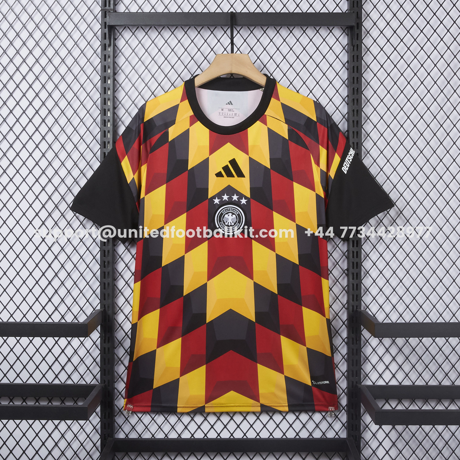 Unitedfootballkit.com | Germany 2026 Red Yellow Black Special Jersey - Fans Version -Customize Name, Number and Patch | Worldwide Shipping