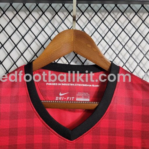 Unitedfootballkit.com | Retro Manchester United 12-13 Home Stadium Jersey -Customize Name, Number and Patch | Worldwide Shipping