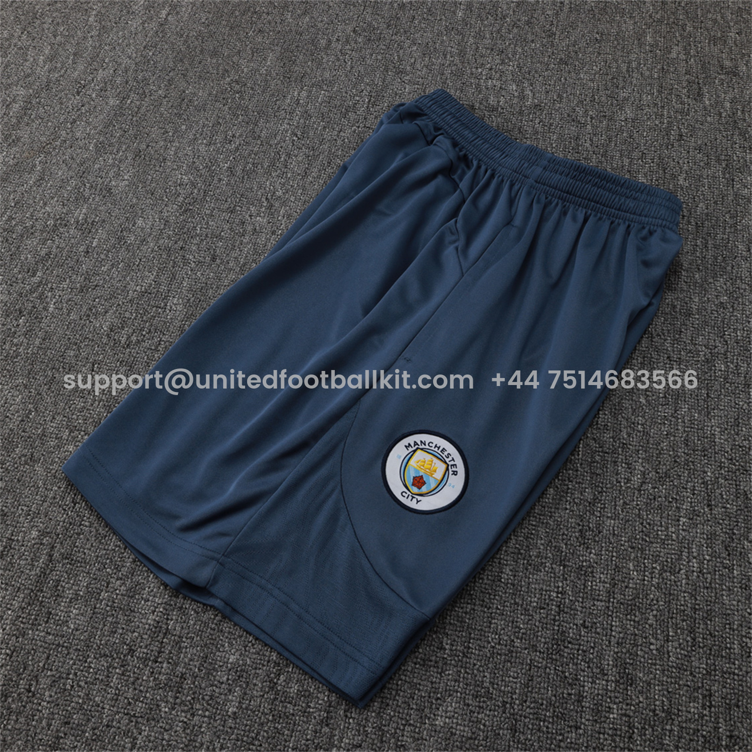 Unitedfootballkit.com | Manchester City 24-25 Short-Sleeve Training Set - Light Blue -Customize Name, Number and Patch | Worldwide Shipping