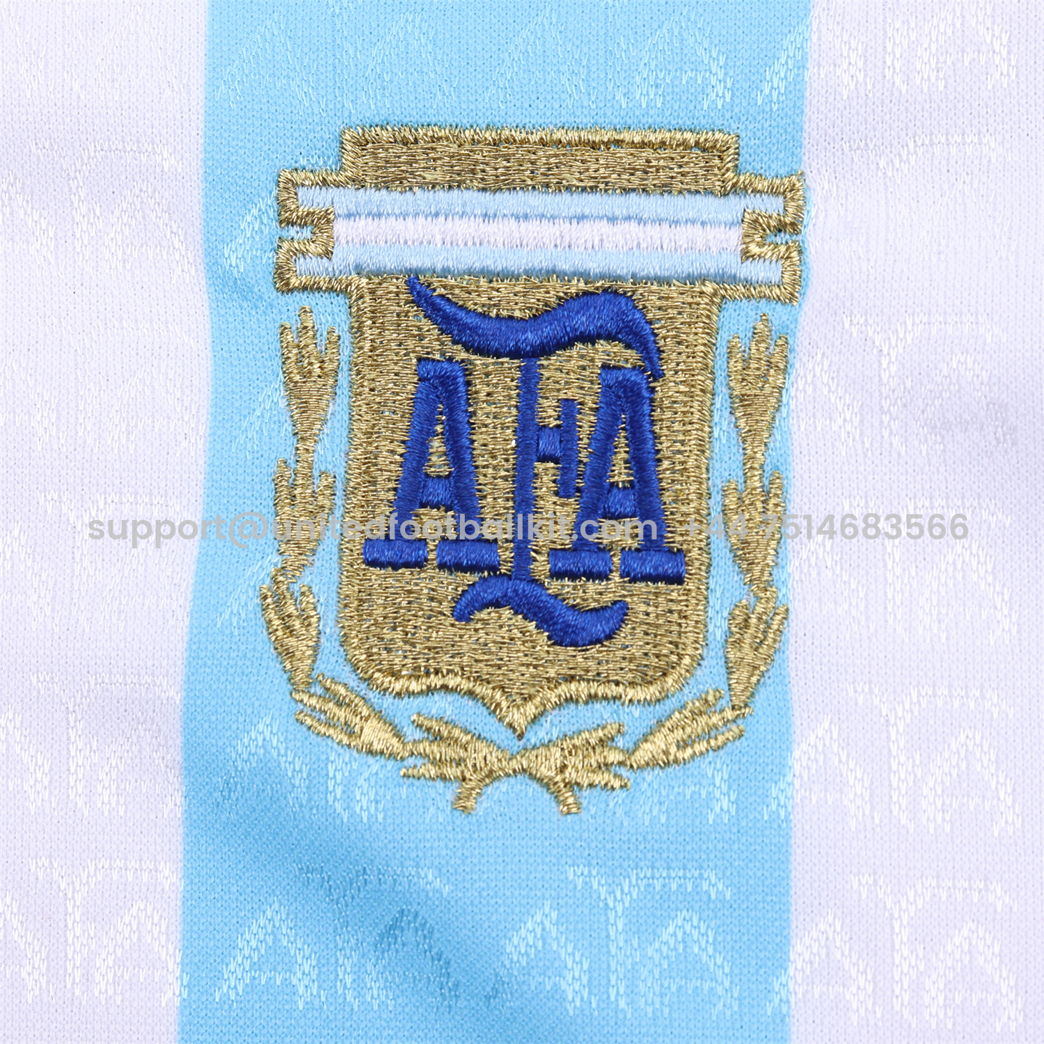 Unitedfootballkit.com | Retro Argentina 1996-97 Home Kids Kit -Customize Name, Number and Patch | Worldwide Shipping