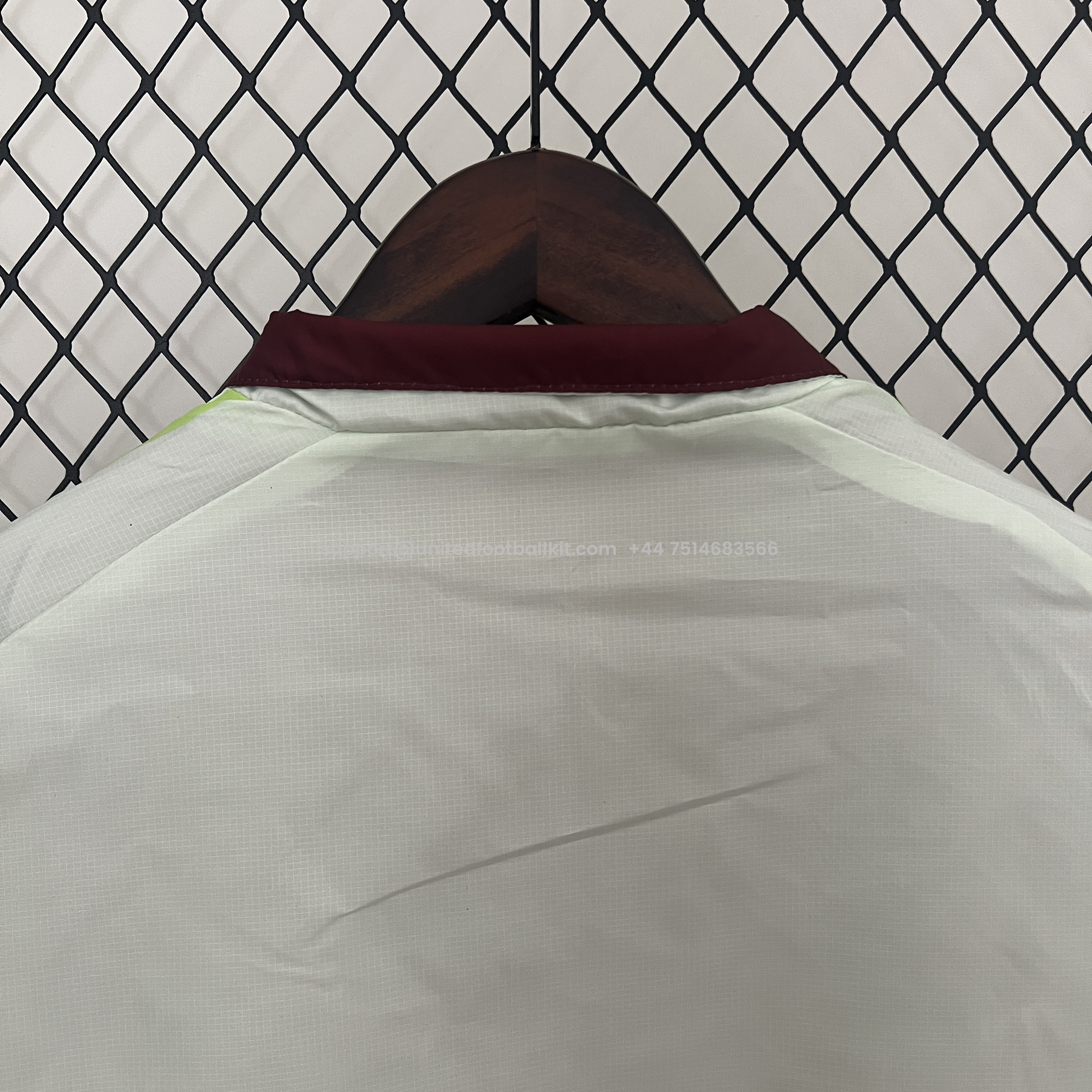 Unitedfootballkit.com | Mexico 2024 Double Sided Reversible Windbreaker - Red & Grey -Customize Name, Number and Patch | Worldwide Shipping